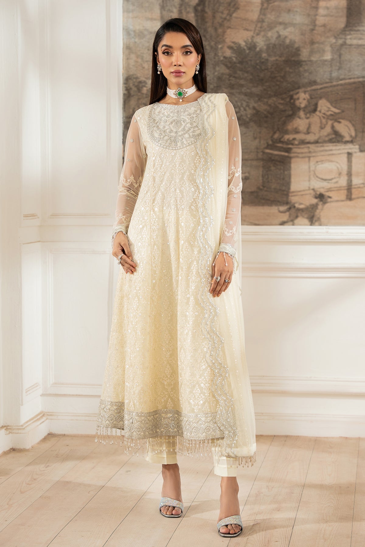 Zarif | Heer Formals | Z-03 AYDA - Official Zarif stockist in UK - Sakeena London