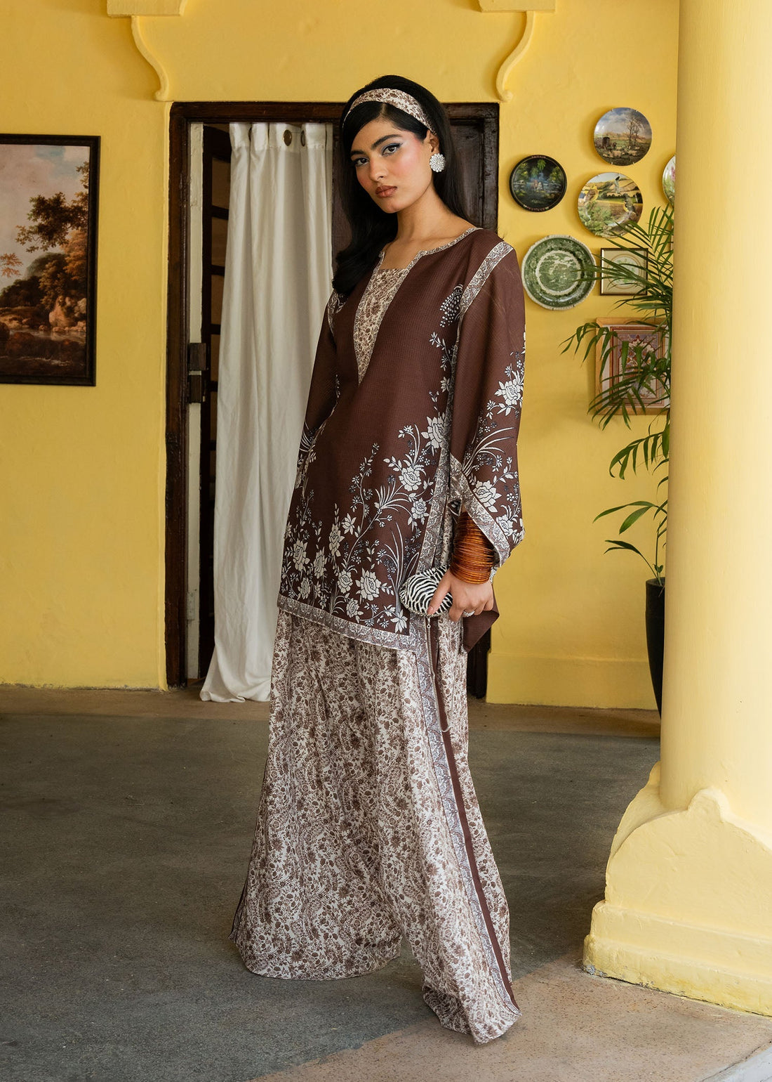 Maria Osama Khan | Retro Lawn 25 | Laleen - Official Maria Osama Khan stockist in UK - Sakeena London