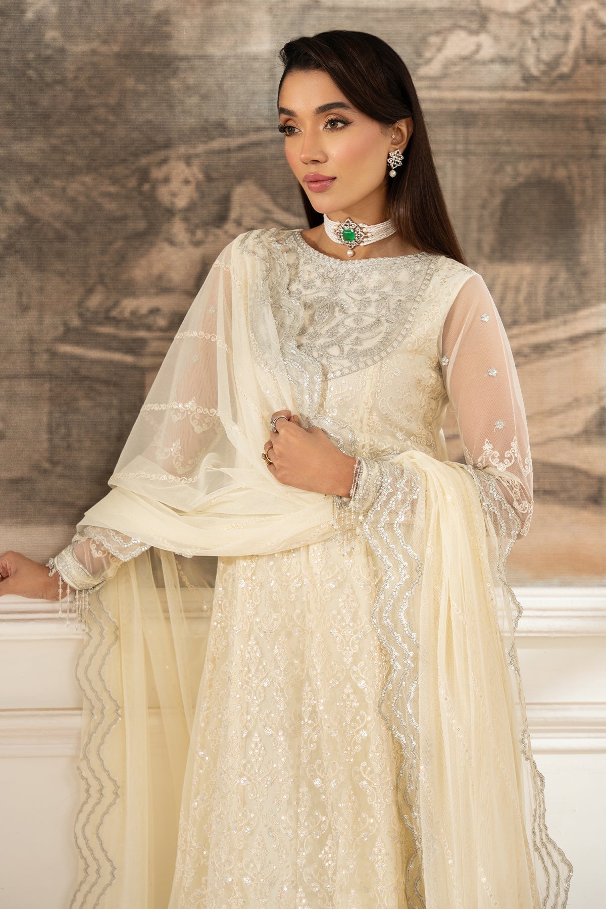 Zarif | Heer Formals | Z-03 AYDA - Official Zarif stockist in UK - Sakeena London