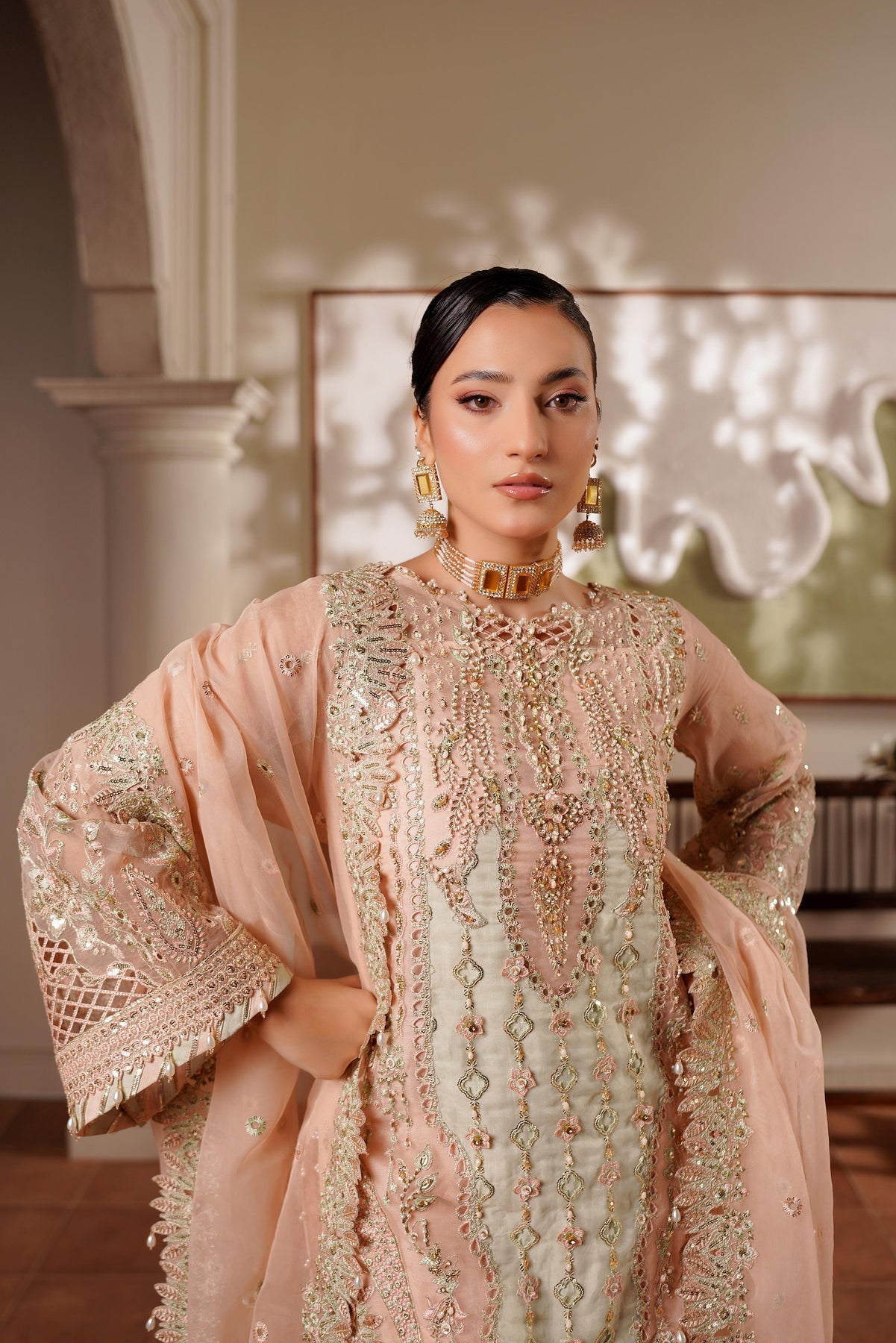 Maryams | Zeenat Luxury Formals | Lfora-ZEE-1912 - Official Maryams stockist in UK - Sakeena London