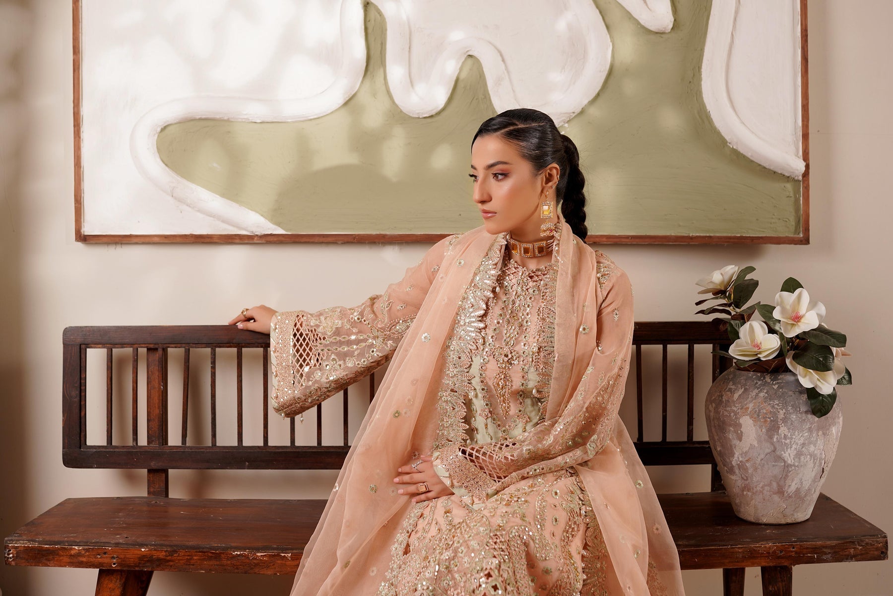 Maryams | Zeenat Luxury Formals | Lfora-ZEE-1912 - Official Maryams stockist in UK - Sakeena London