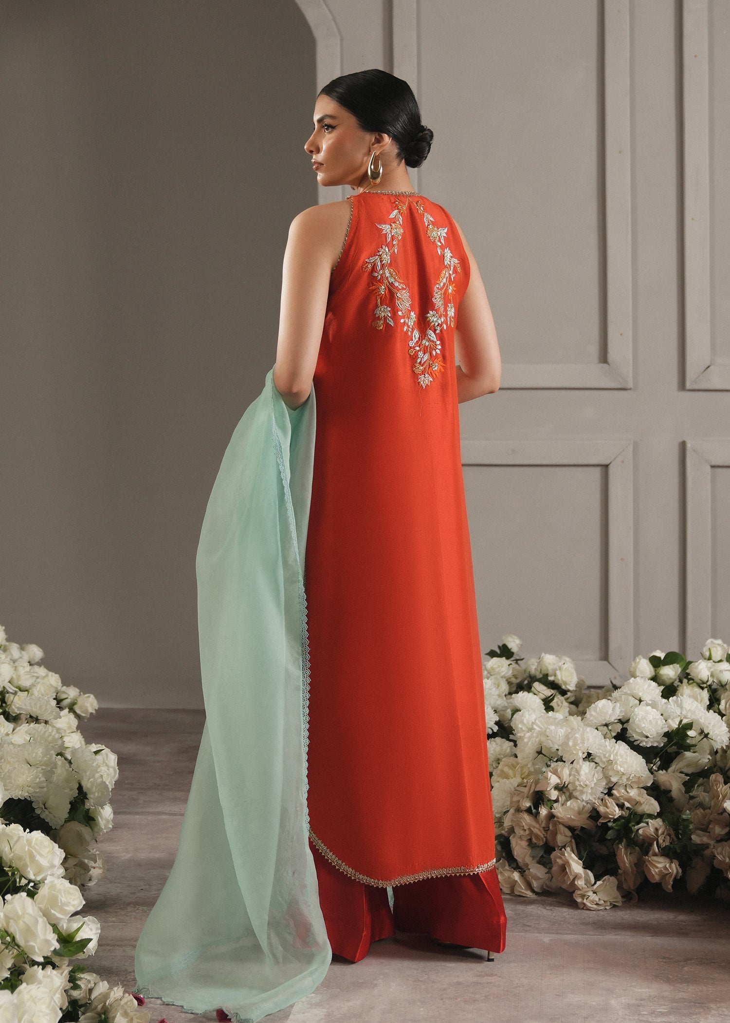 Umsha | The Luxe Chapter | Scarlett Flame - Official Umsha stockist in UK - Sakeena London
