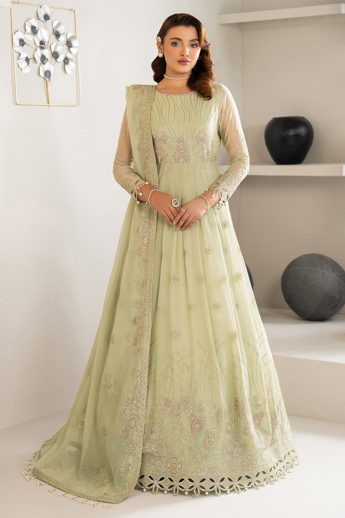 Alizeh | Formals Wear | AF-CH-2189-Zenel - Official Alizeh stockist in UK - Sakeena London