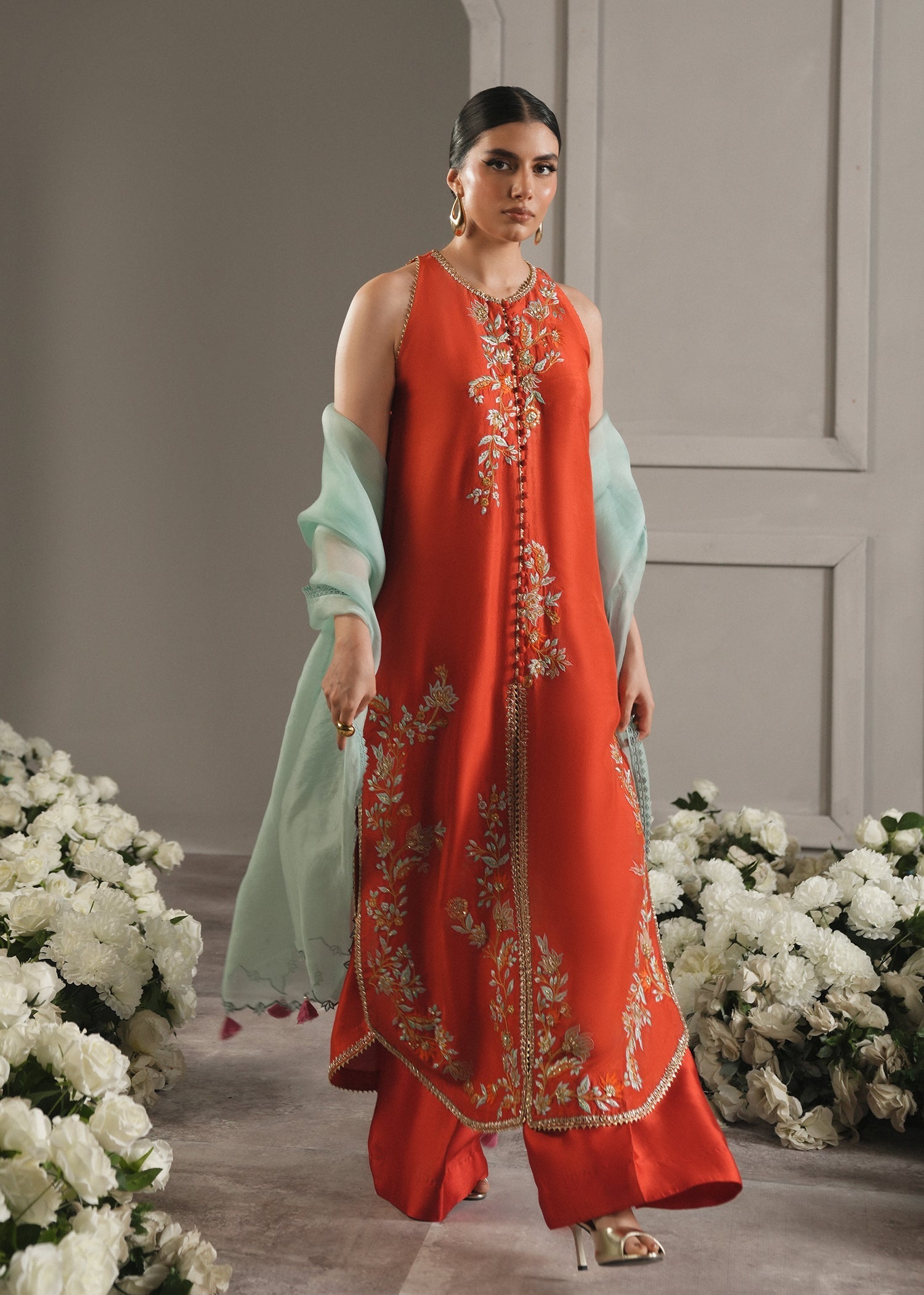 Umsha | The Luxe Chapter | Scarlett Flame - Official Umsha stockist in UK - Sakeena London