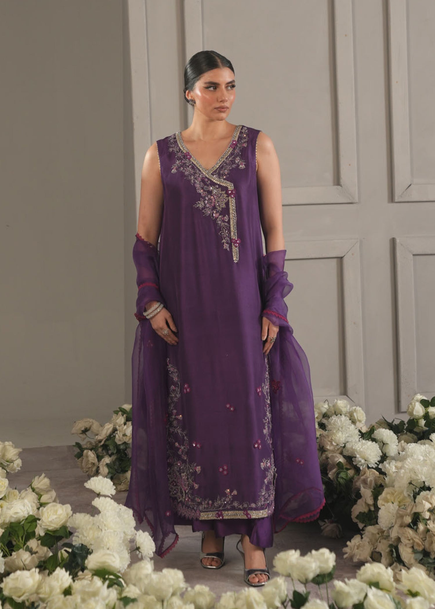 Umsha | The Luxe Chapter | Mystic Violet - Official Umsha stockist in UK - Sakeena London
