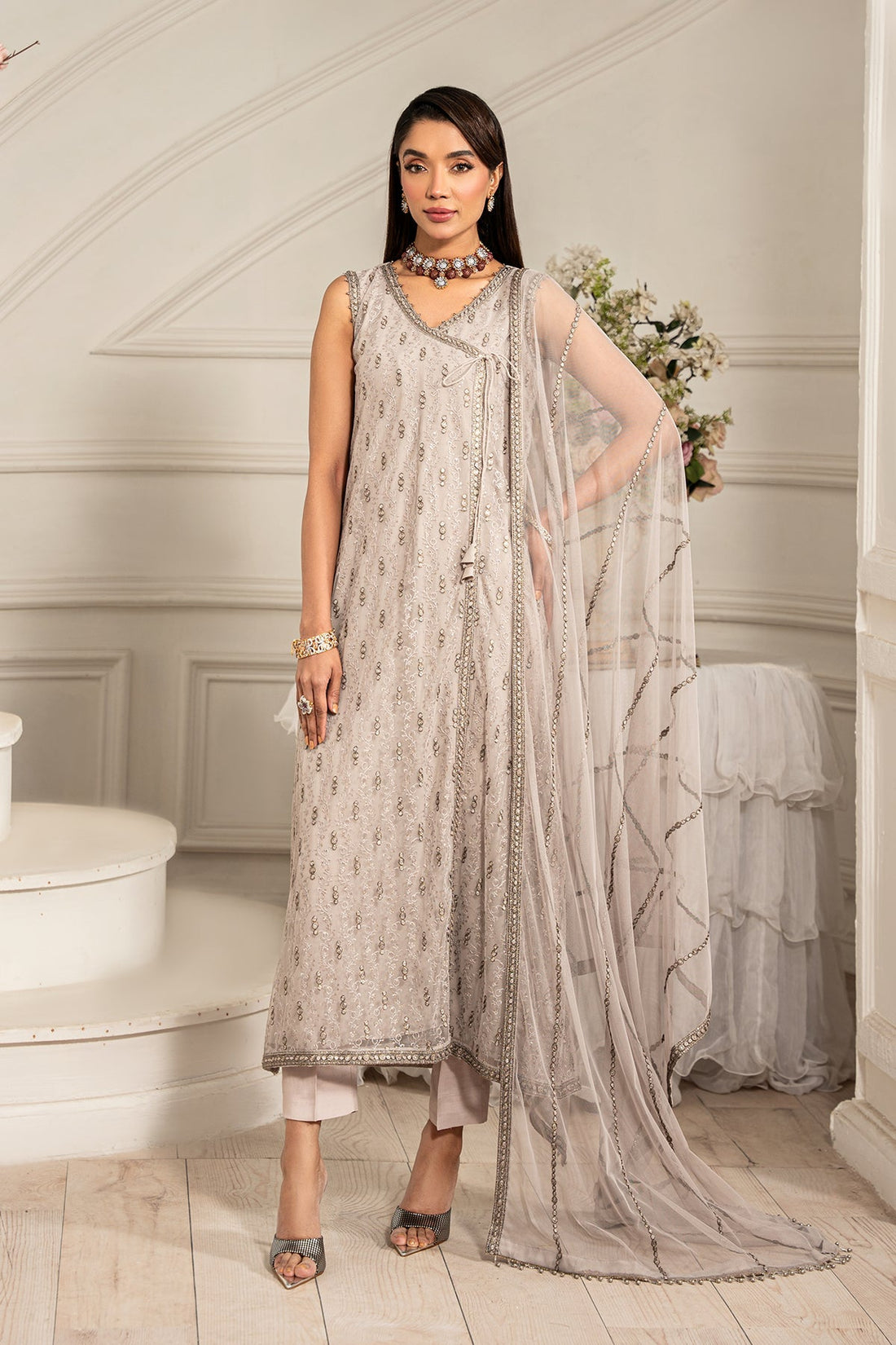 Zarif | Formal Edit 25 | ZFE-05 ALAINA - Official Zarif stockist in UK - Sakeena London