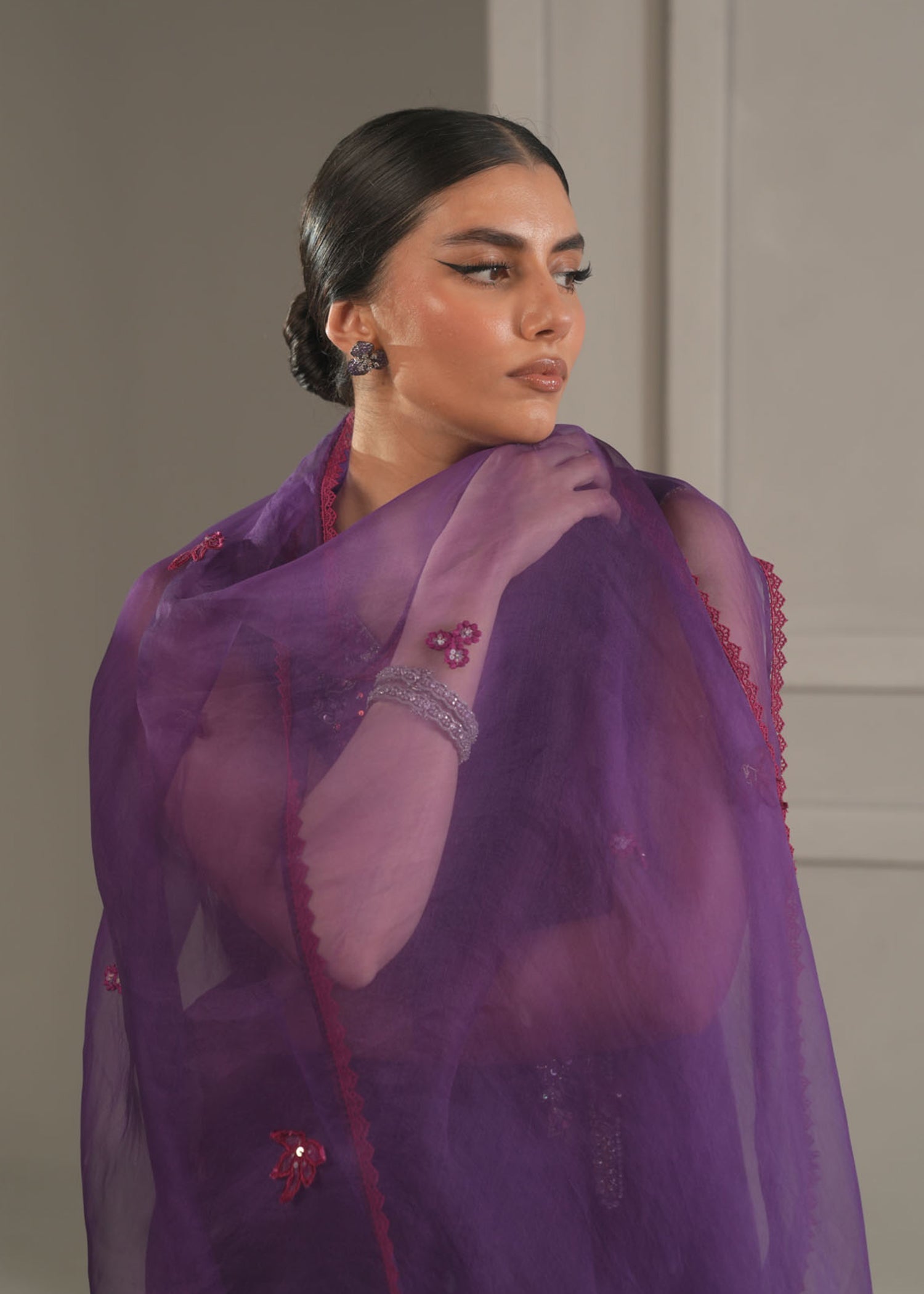 Umsha | The Luxe Chapter | Mystic Violet - Official Umsha stockist in UK - Sakeena London