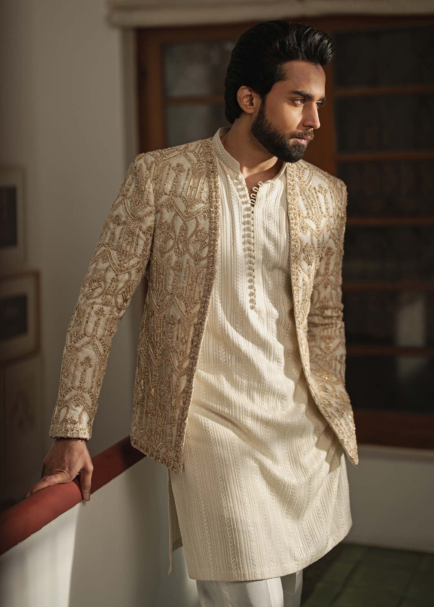 Pakistani Menswear | Kanwal Malik | Jamal - Official Kanwal Malik stockist in UK - Sakeena London