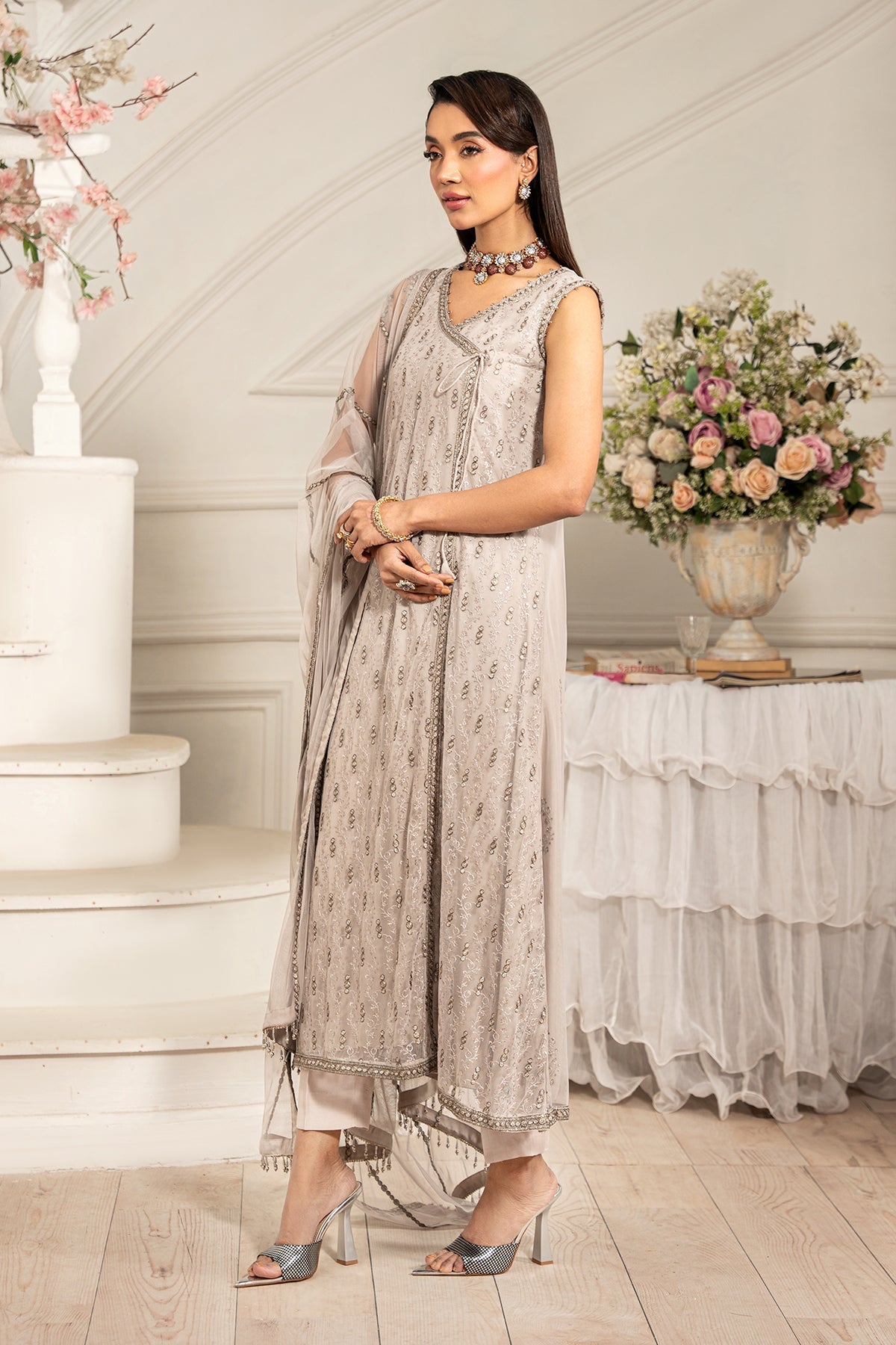 Zarif | Formal Edit 25 | ZFE-05 ALAINA - Official Zarif stockist in UK - Sakeena London