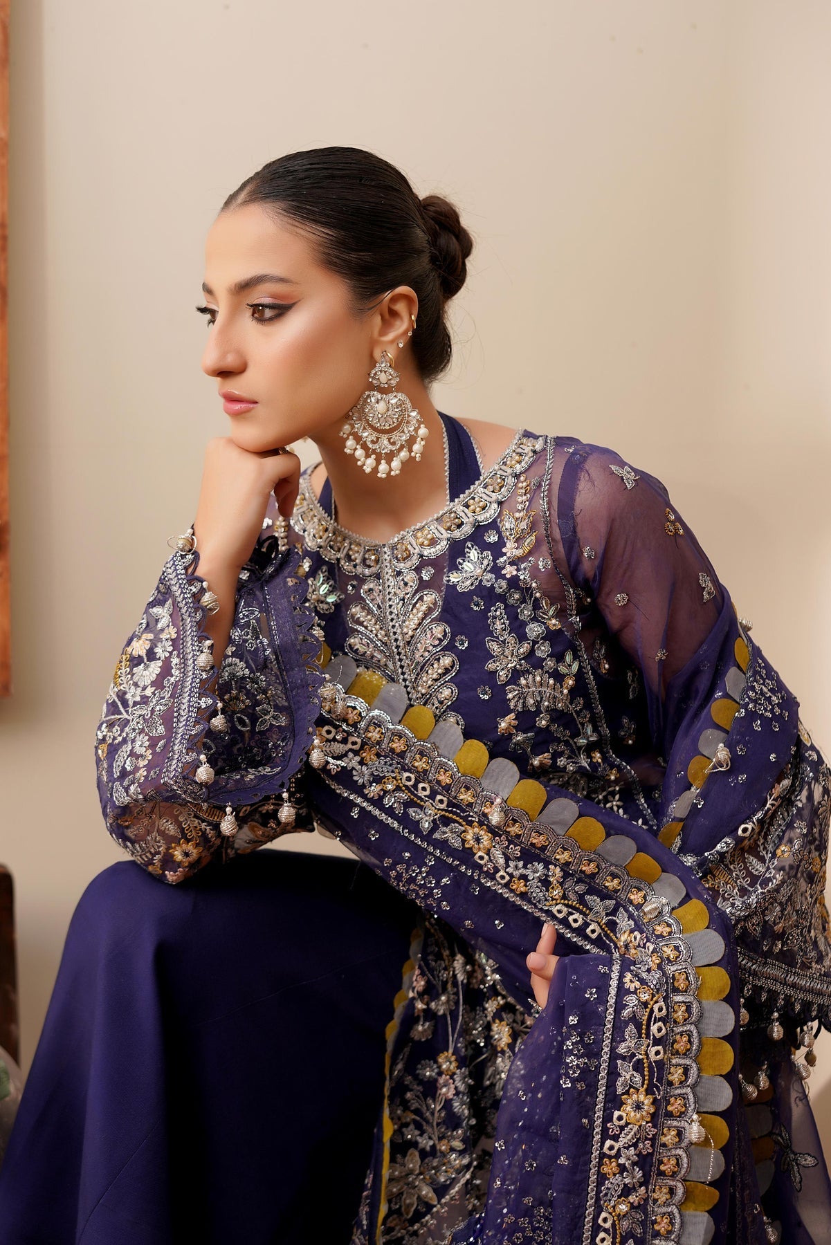 Maryams | Zeenat Luxury Formals | Mehrunisa-ZEE-1915 - Official Maryams stockist in UK - Sakeena London