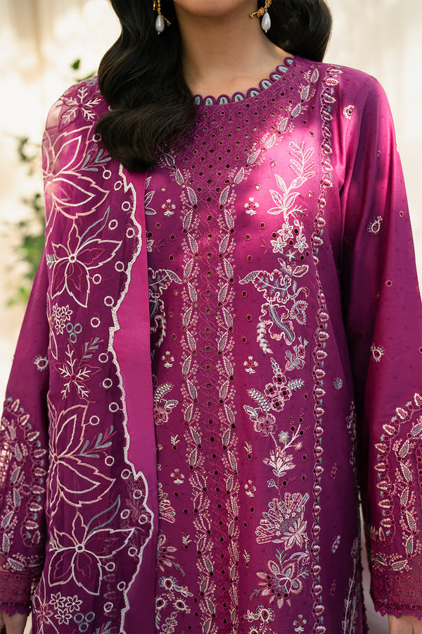 Zarif | Lamhay Luxury Eid Lawn 25 | 01 ALOHA - Official Zarif stockist in UK - Sakeena London