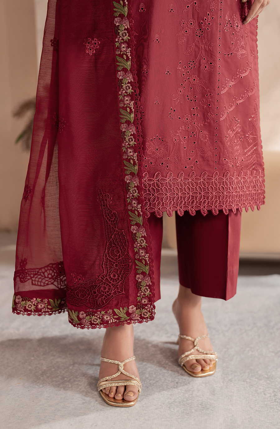 Zarif | Summer Lawn 25 | UNST-LWN-02 SAYAH - Official Zarif stockist in UK - Sakeena London