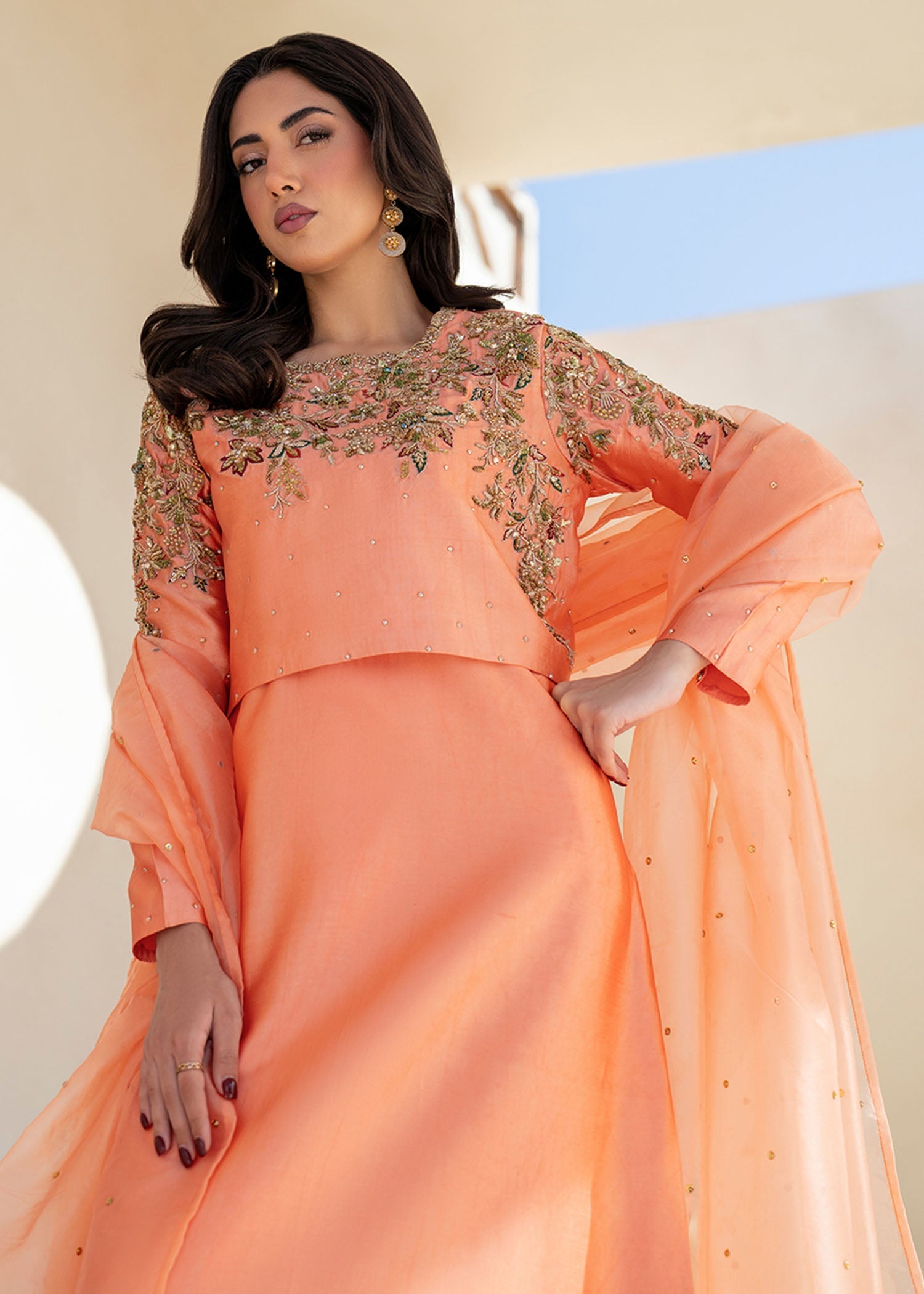 Dastoor | Maahi Luxury Pret 25 | Lera - Official Dastoor stockist in UK - Sakeena London