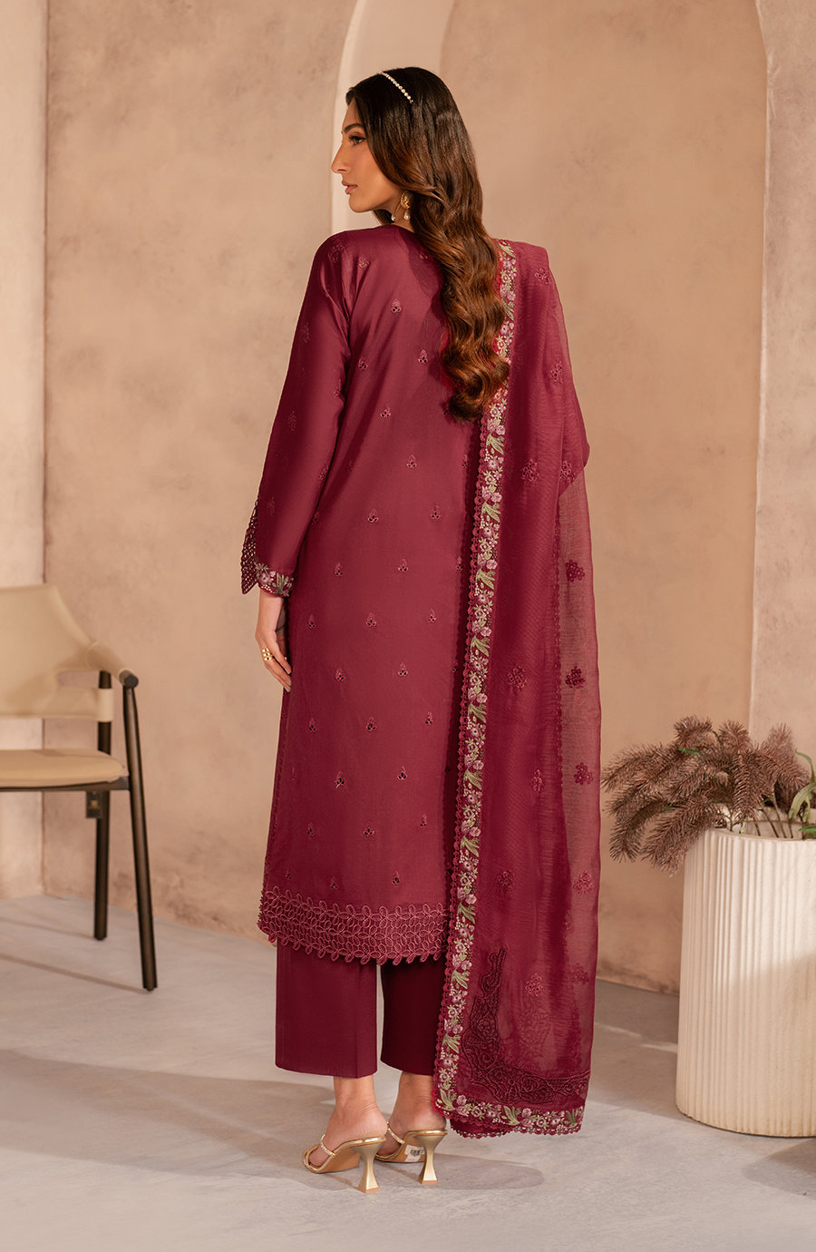 Zarif | Summer Lawn 25 | UNST-LWN-02 SAYAH - Official Zarif stockist in UK - Sakeena London