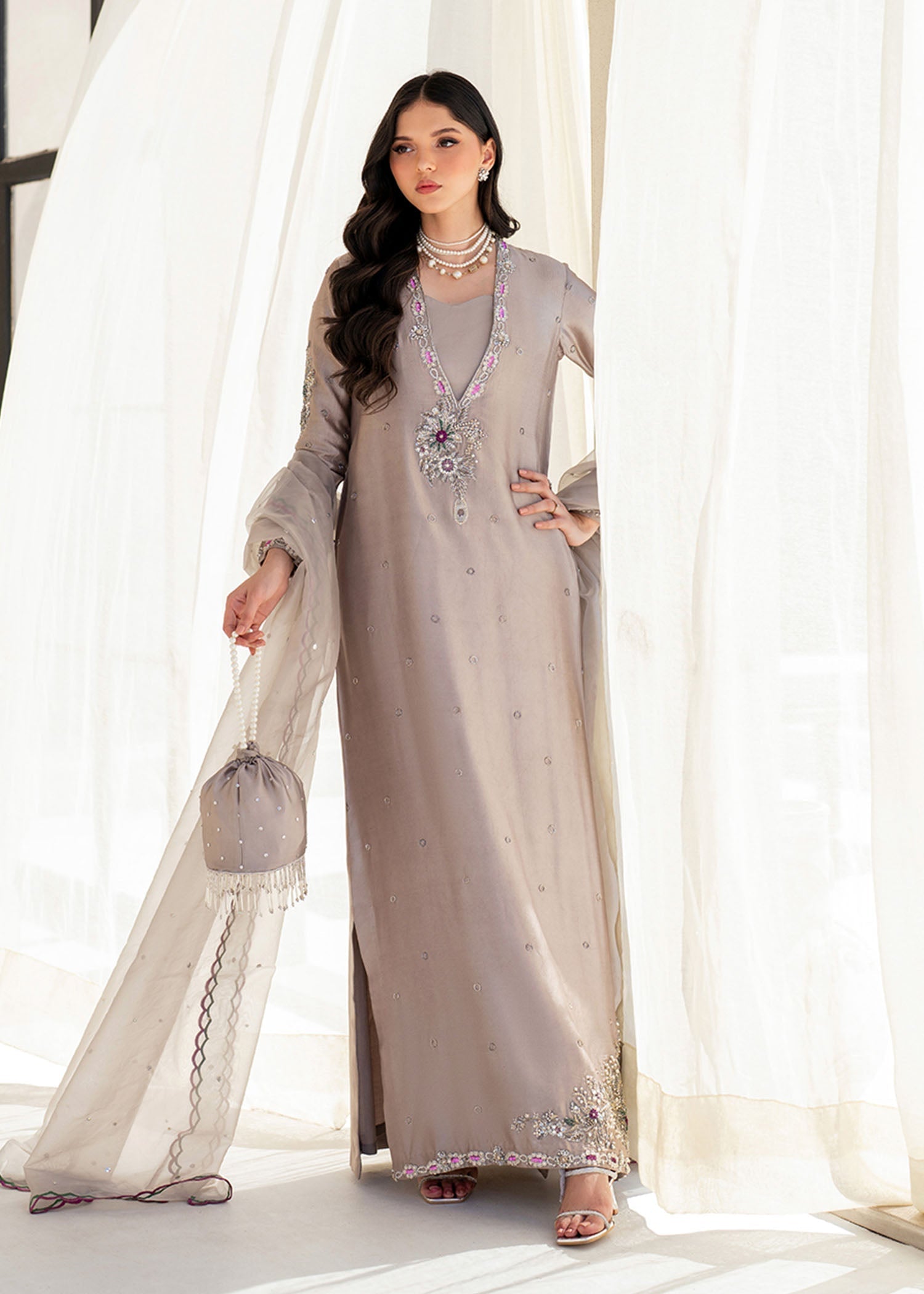 Dastoor | Maahi Luxury Pret 25 | Eris - Official Dastoor stockist in UK - Sakeena London