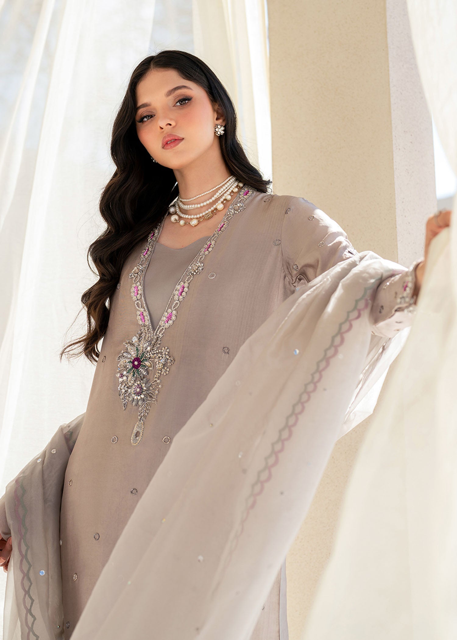 Dastoor | Maahi Luxury Pret 25 | Eris - Official Dastoor stockist in UK - Sakeena London