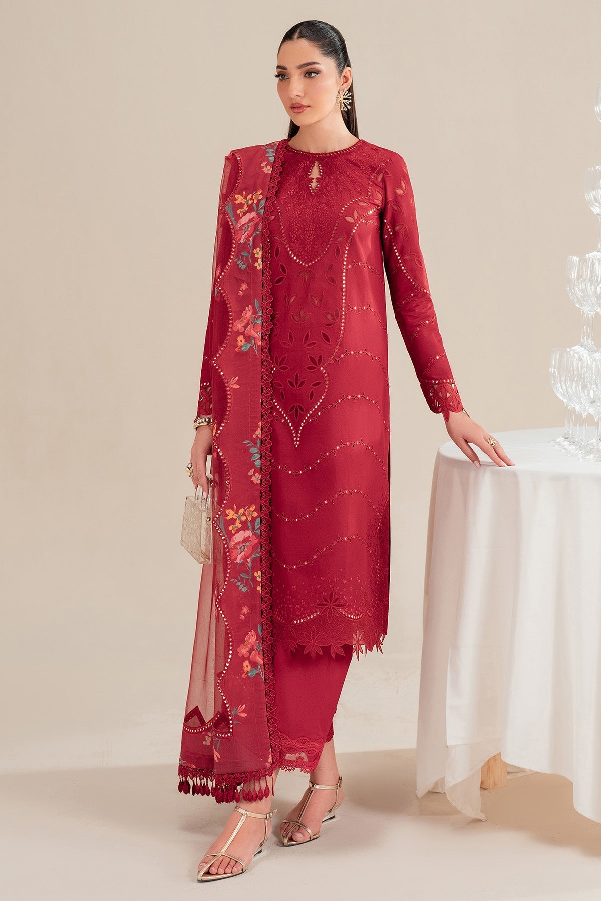 Jazmin | Iris Luxury Lawn 25 | IL'25-D03 - Official Jazmin stockist in UK - Sakeena London