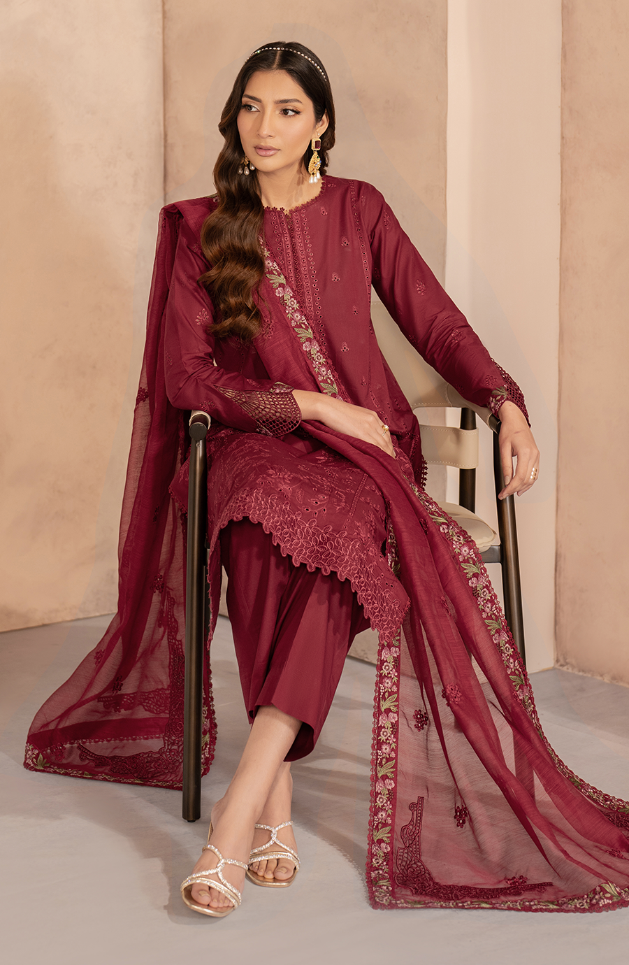 Zarif | Summer Lawn 25 | UNST-LWN-02 SAYAH - Official Zarif stockist in UK - Sakeena London