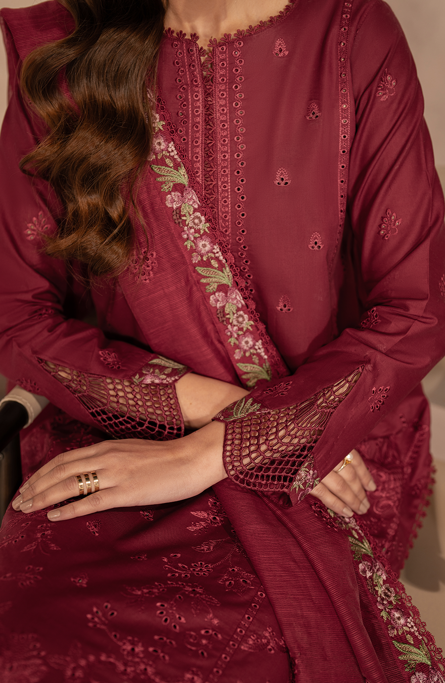 Zarif | Summer Lawn 25 | UNST-LWN-02 SAYAH - Official Zarif stockist in UK - Sakeena London