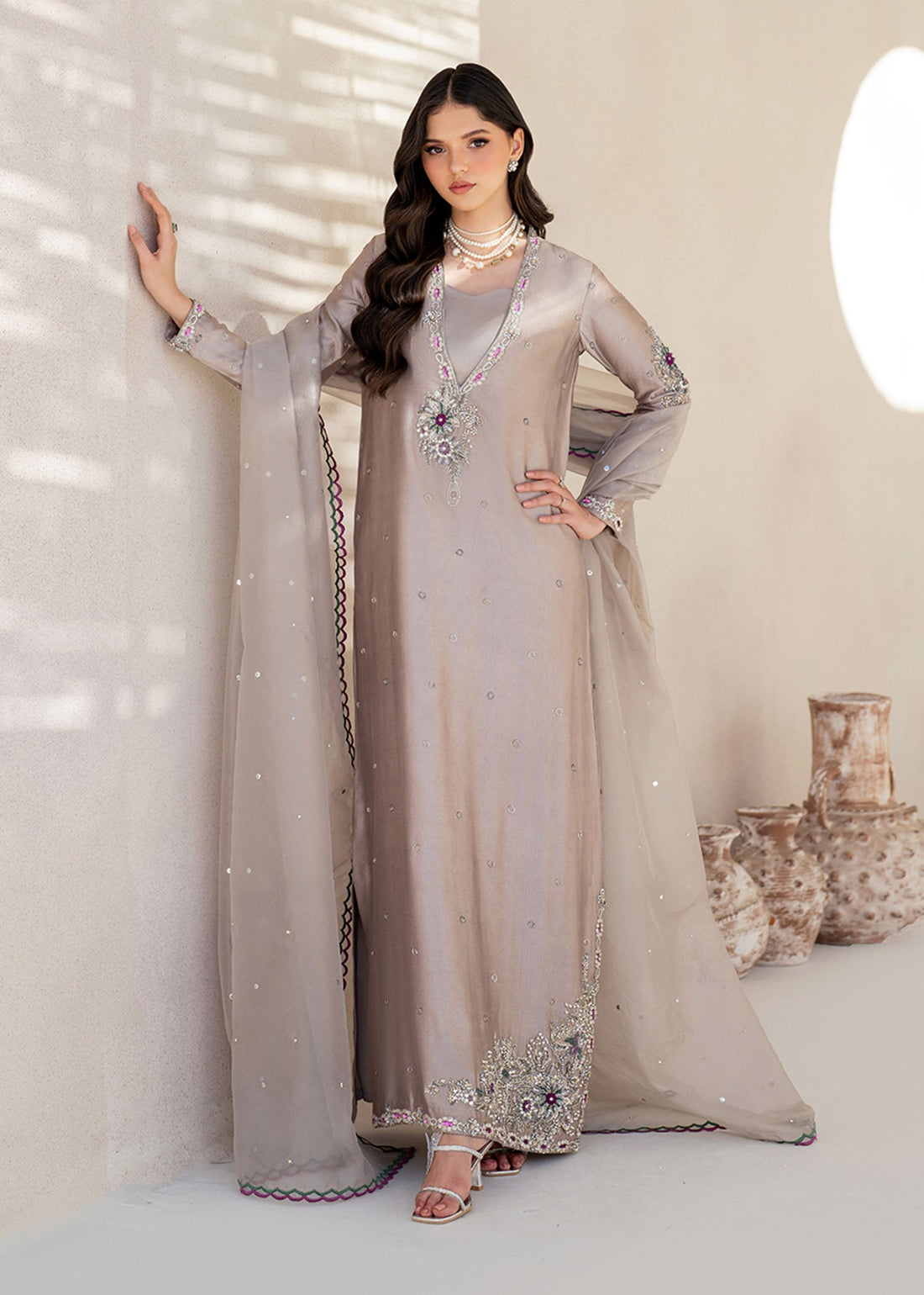 Dastoor | Maahi Luxury Pret 25 | Eris - Official Dastoor stockist in UK - Sakeena London