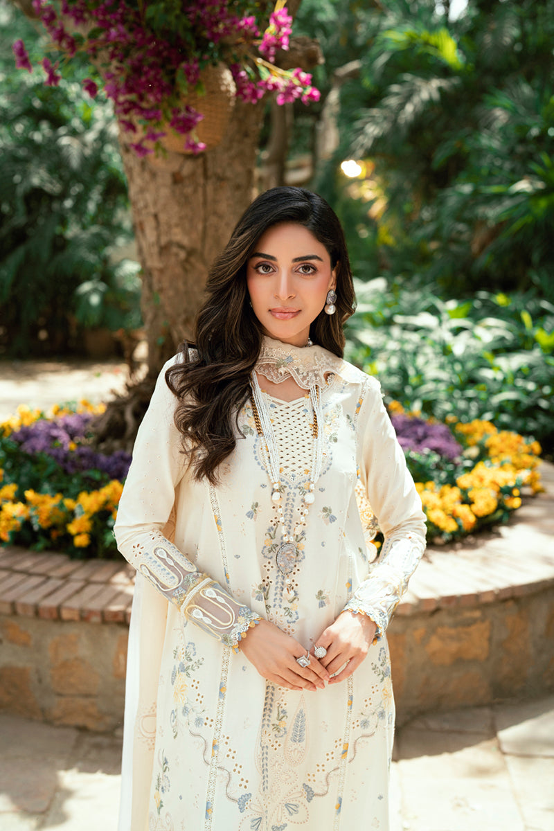 Qalamkar | Luxury Lawn Eid Edit | SB-09 Adeena - Official Qalamkar stockist in UK - Sakeena London