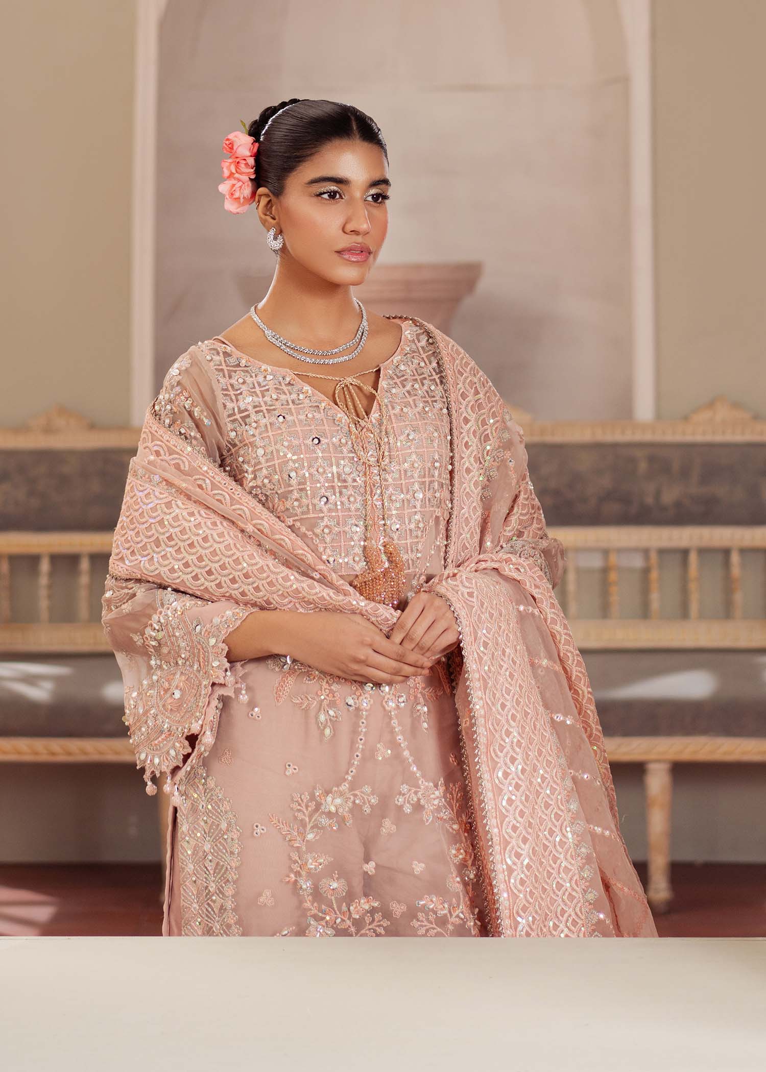 Dastoor | Airah Festive 25 | Chantilly - Official Dastoor stockist in UK - Sakeena London