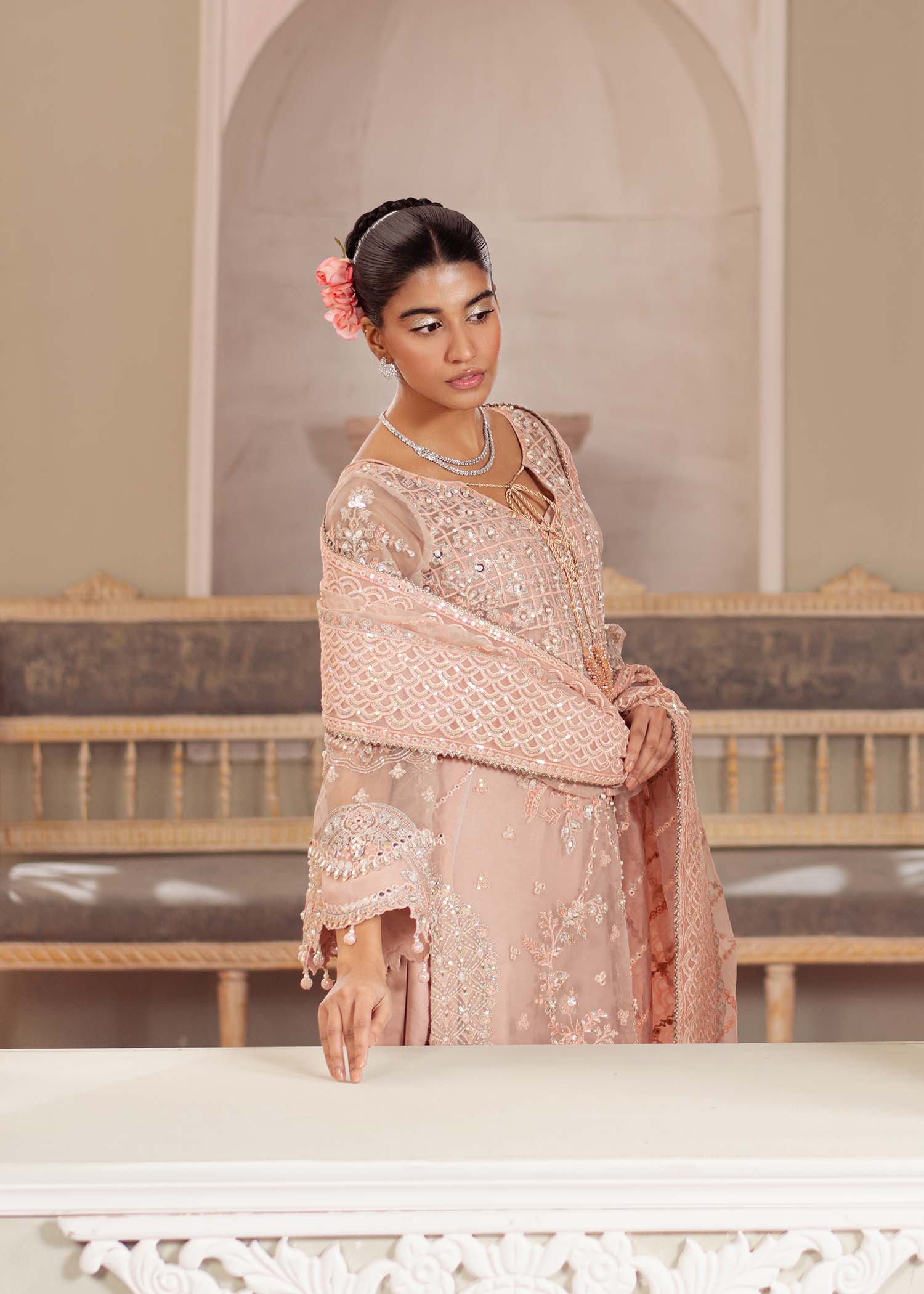 Dastoor | Airah Festive 25 | Chantilly - Official Dastoor stockist in UK - Sakeena London