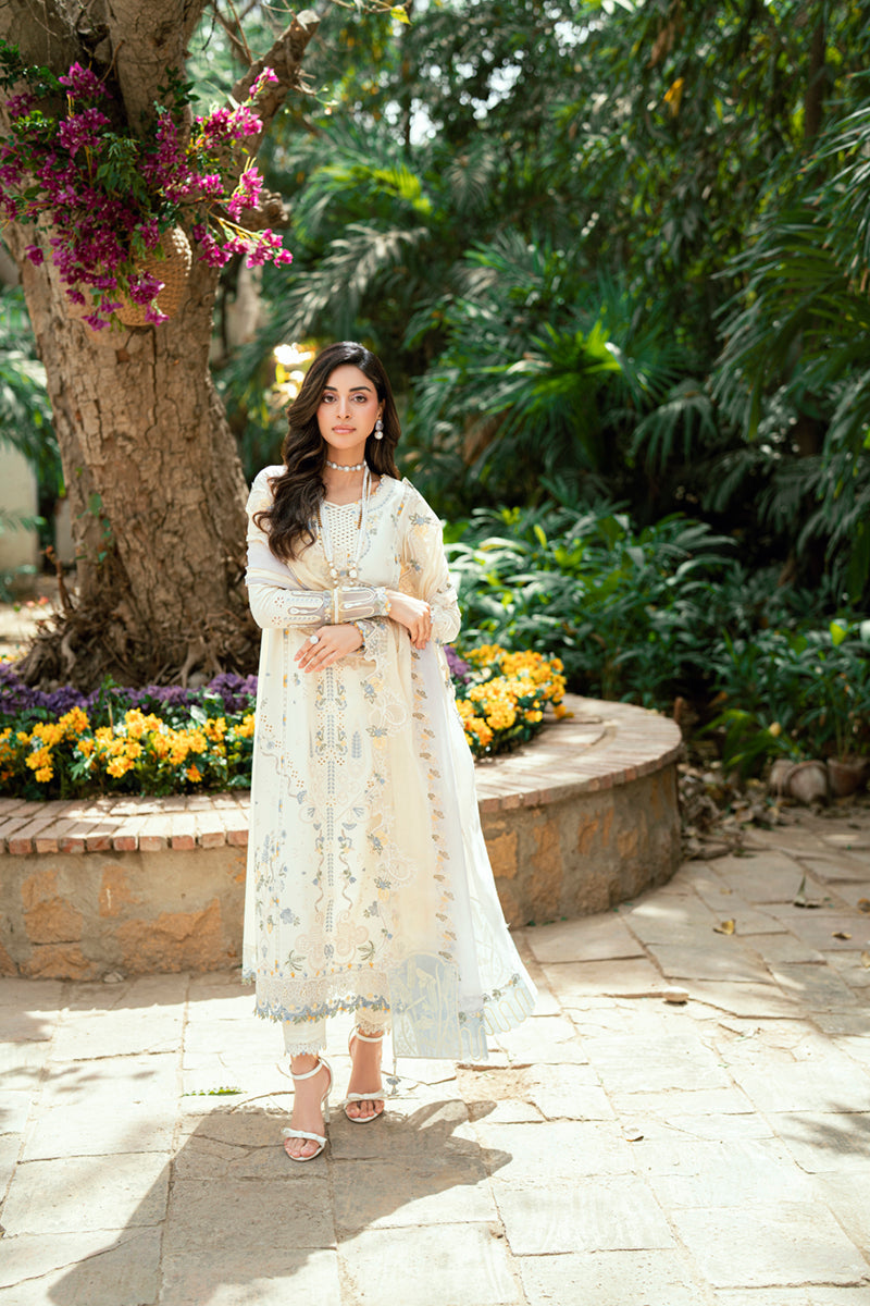 Qalamkar | Luxury Lawn Eid Edit | SB-09 Adeena - Official Qalamkar stockist in UK - Sakeena London