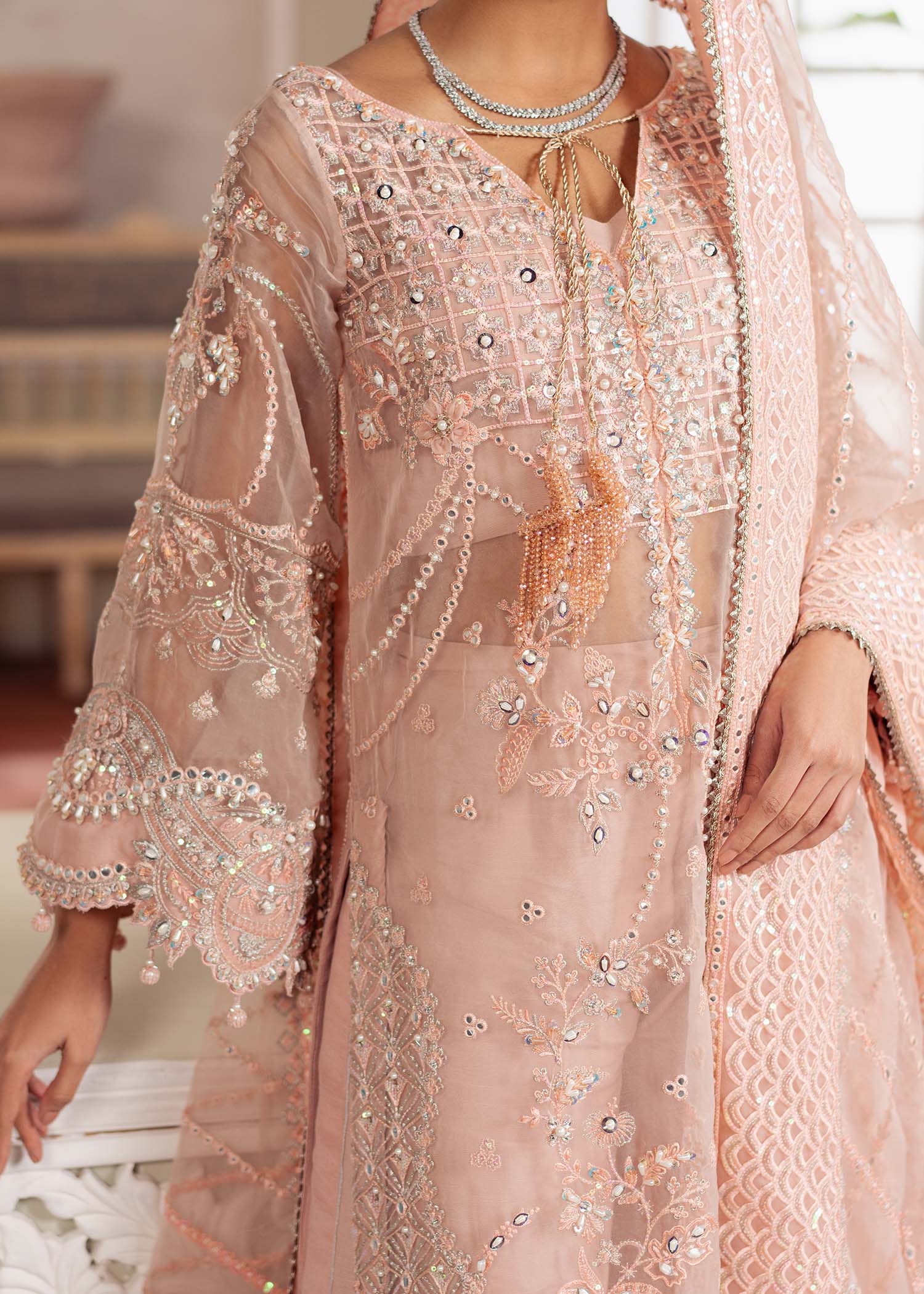 Dastoor | Airah Festive 25 | Chantilly - Official Dastoor stockist in UK - Sakeena London