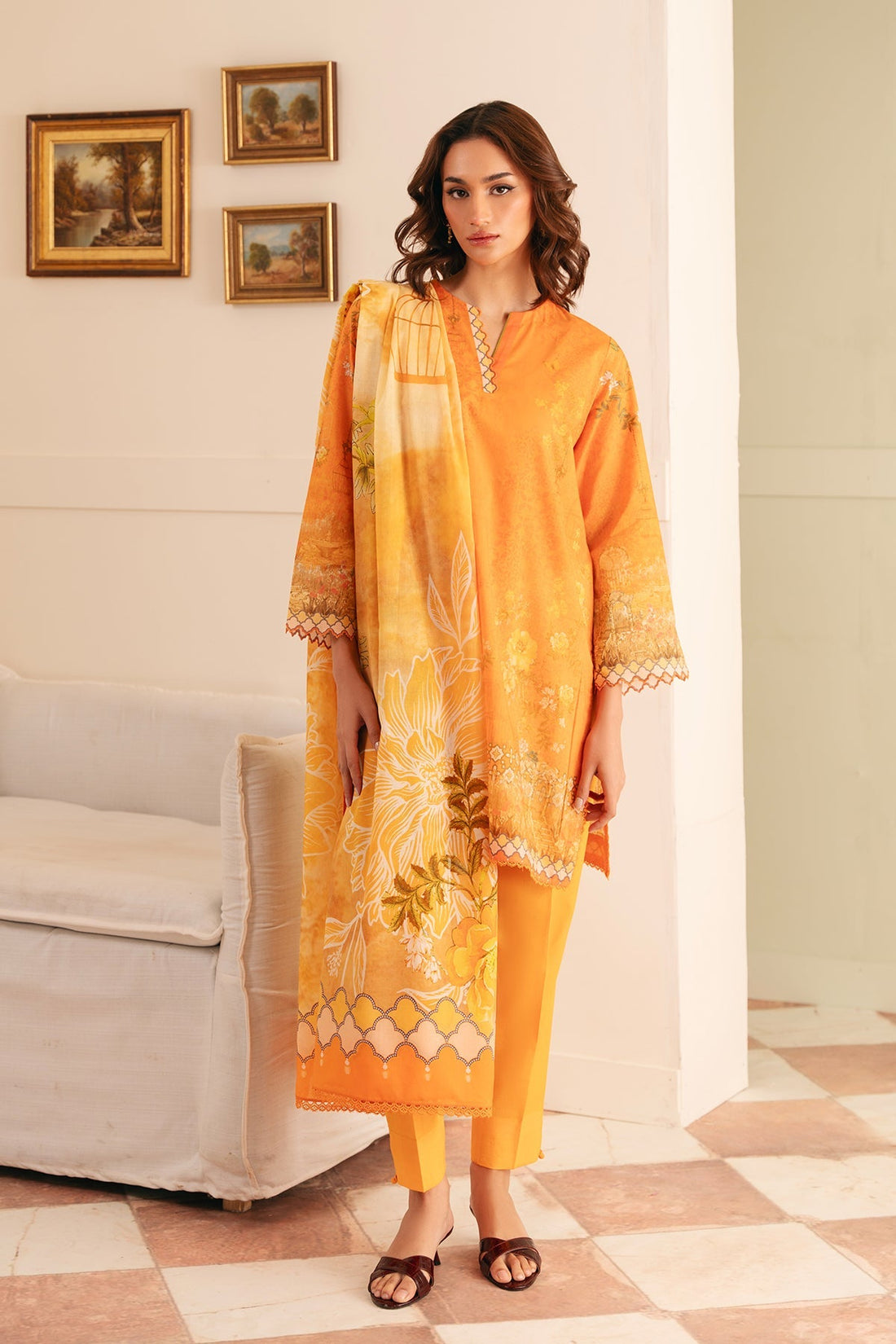 Sahar | Selene 25 | Sunset Garden - Official Sahar stockist in UK - Sakeena London