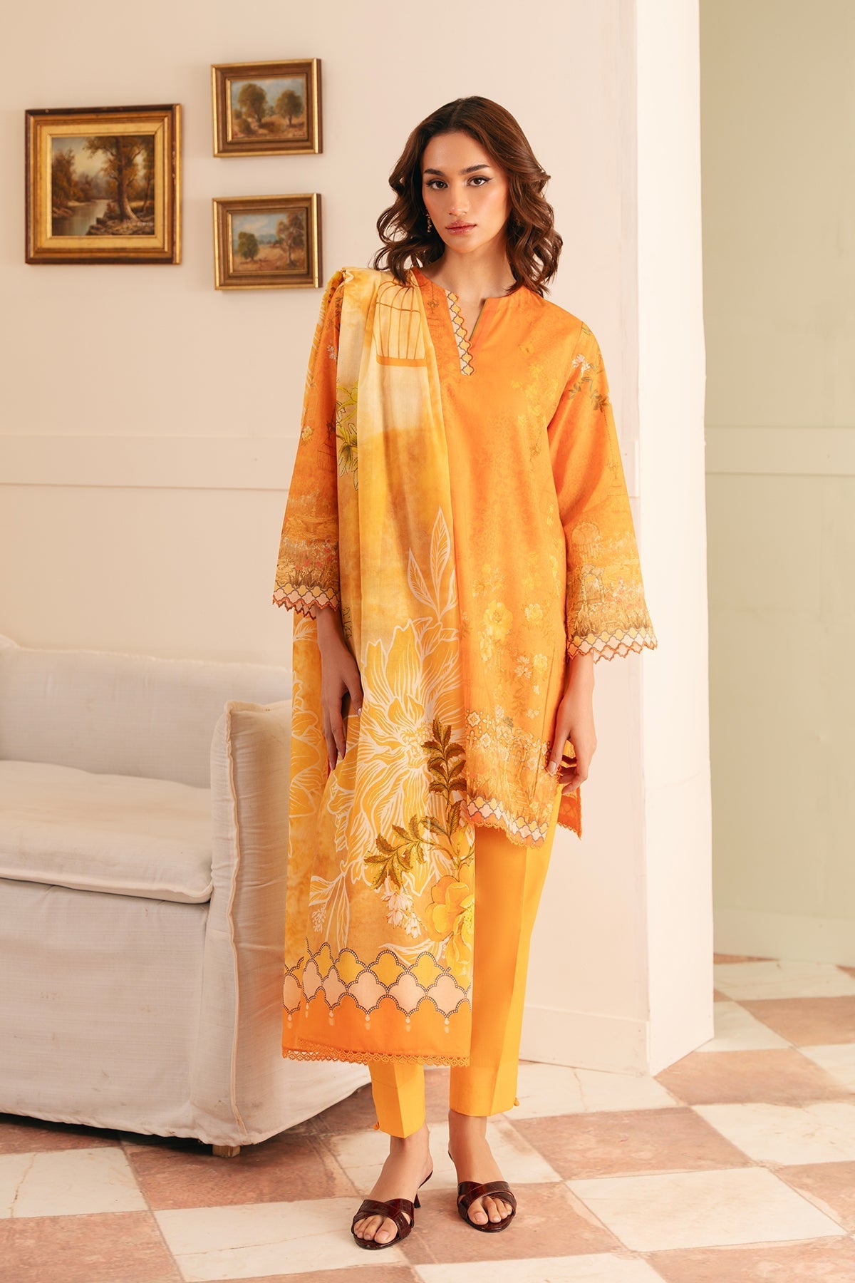 Sahar | Selene 25 | Sunset Garden - Official Sahar stockist in UK - Sakeena London