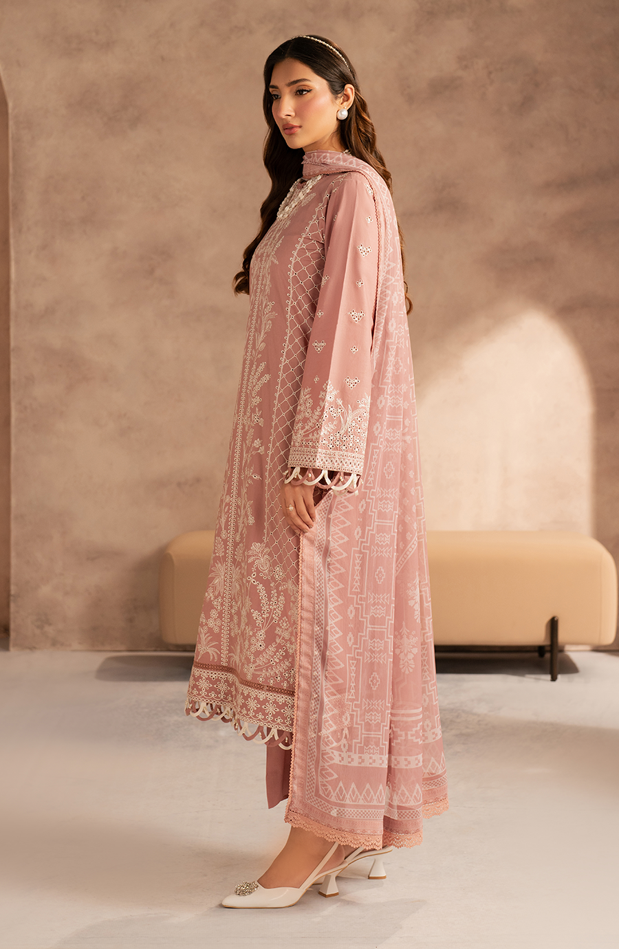 Zarif | Summer Lawn 25 | UNST-LWN-07 ANEEMA - Official Zarif stockist in UK - Sakeena London