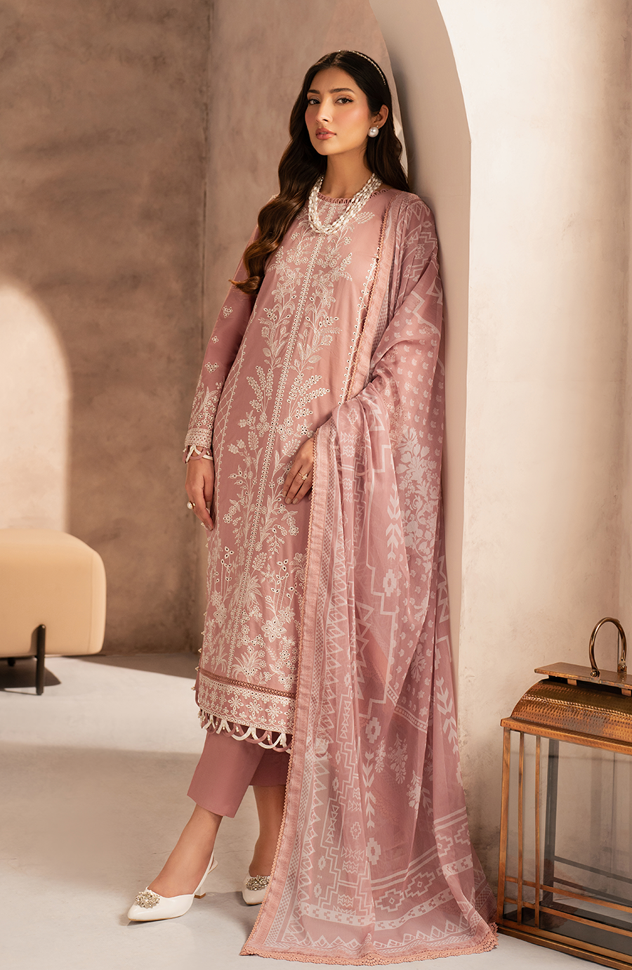 Zarif | Summer Lawn 25 | UNST-LWN-07 ANEEMA - Official Zarif stockist in UK - Sakeena London