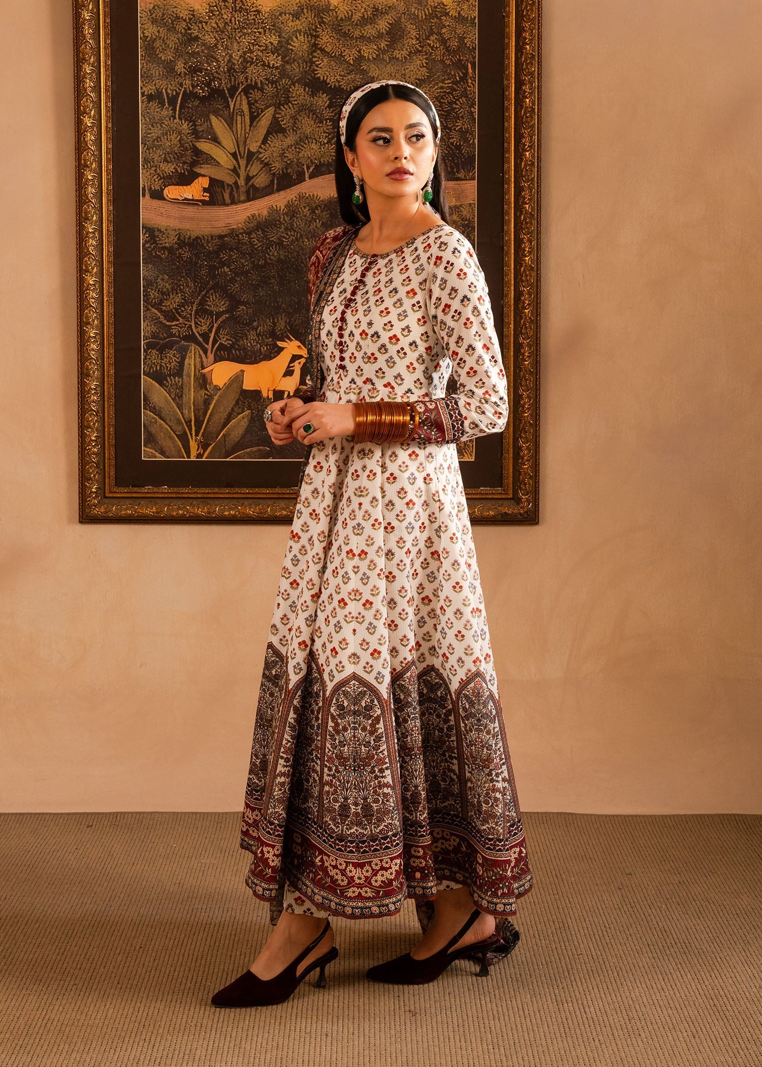 Maria Osama Khan | Retro Lawn 25 | Nair - Official Maria Osama Khan stockist in UK - Sakeena London