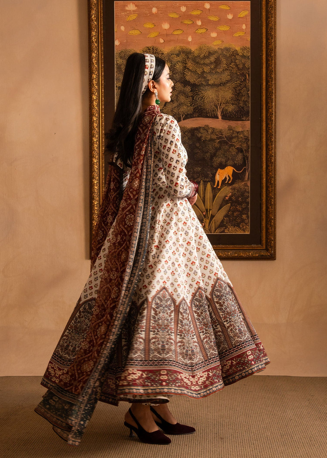 Maria Osama Khan | Retro Lawn 25 | Nair - Official Maria Osama Khan stockist in UK - Sakeena London