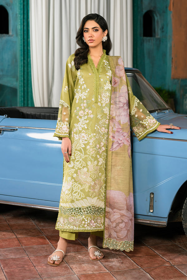 Zarif | Lamhay Luxury Eid Lawn 25 | 03 HIRRAM - Official Zarif stockist in UK - Sakeena London