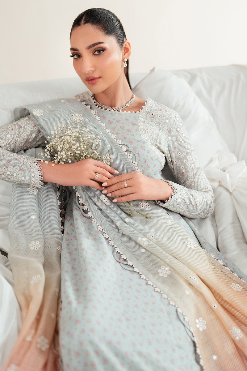 Jazmin | Iris Luxury Lawn 25 | IL'25-D04 - Official Jazmin stockist in UK - Sakeena London