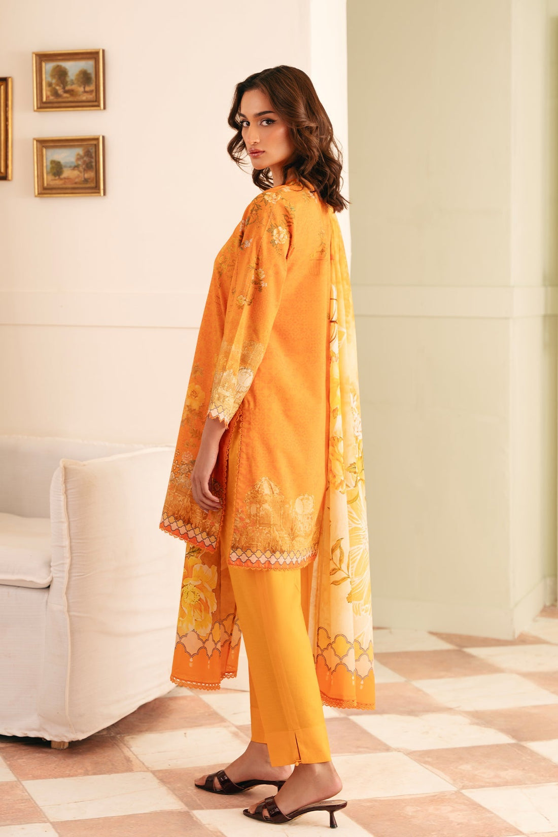 Sahar | Selene 25 | Sunset Garden - Official Sahar stockist in UK - Sakeena London
