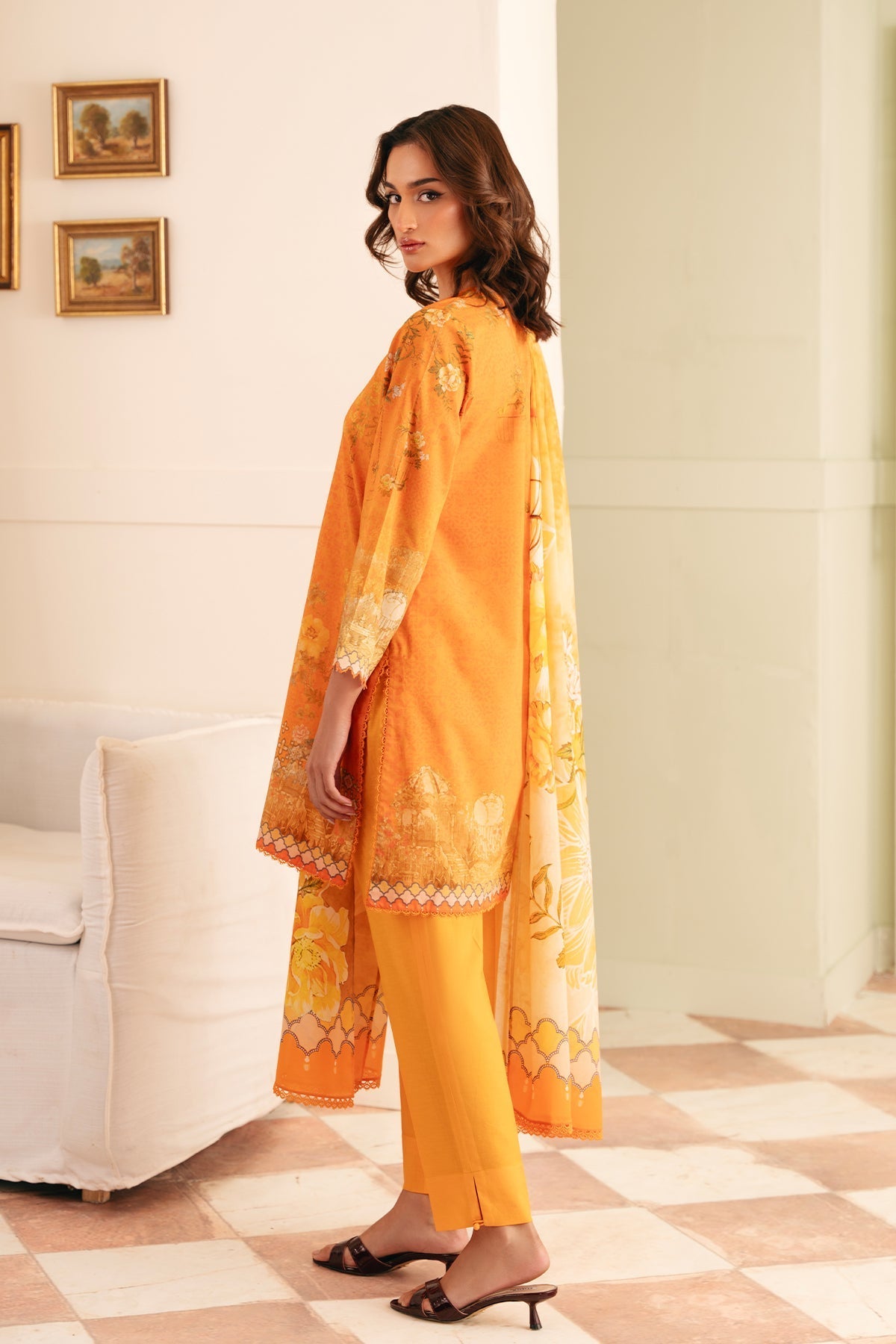 Sahar | Selene 25 | Sunset Garden - Official Sahar stockist in UK - Sakeena London