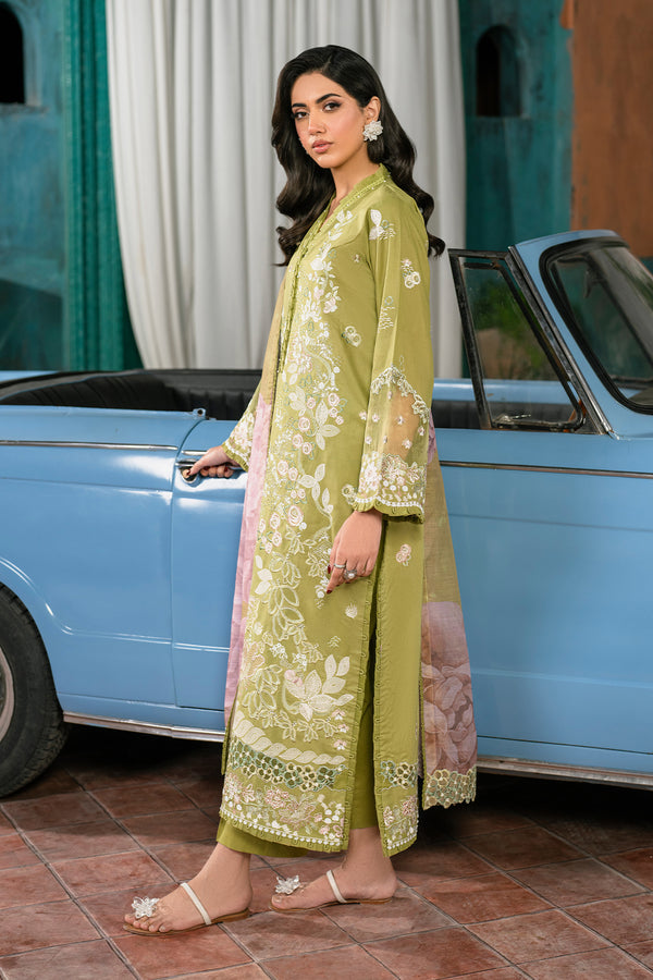 Zarif | Lamhay Luxury Eid Lawn 25 | 03 HIRRAM - Official Zarif stockist in UK - Sakeena London