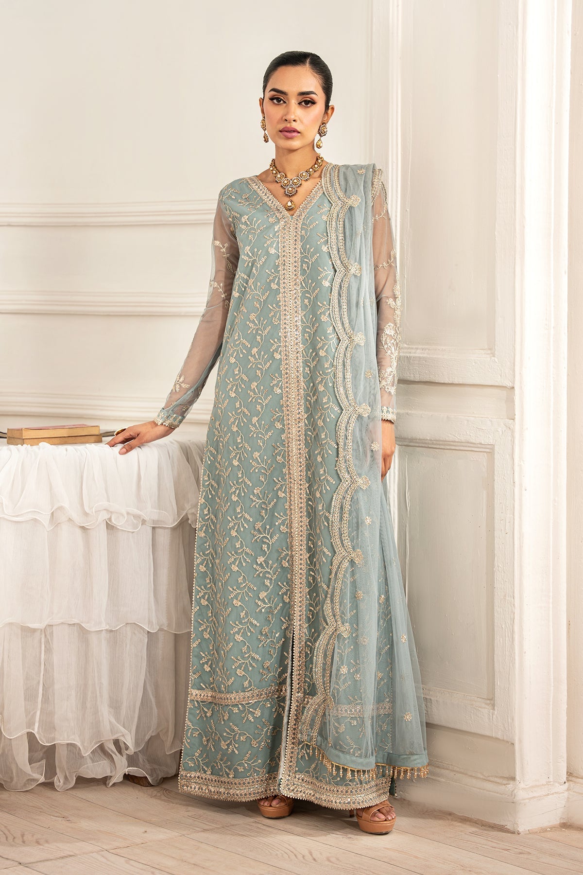 Zarif | Formal Edit 25 | ZFE-01 LYDIA - Official Zarif stockist in UK - Sakeena London