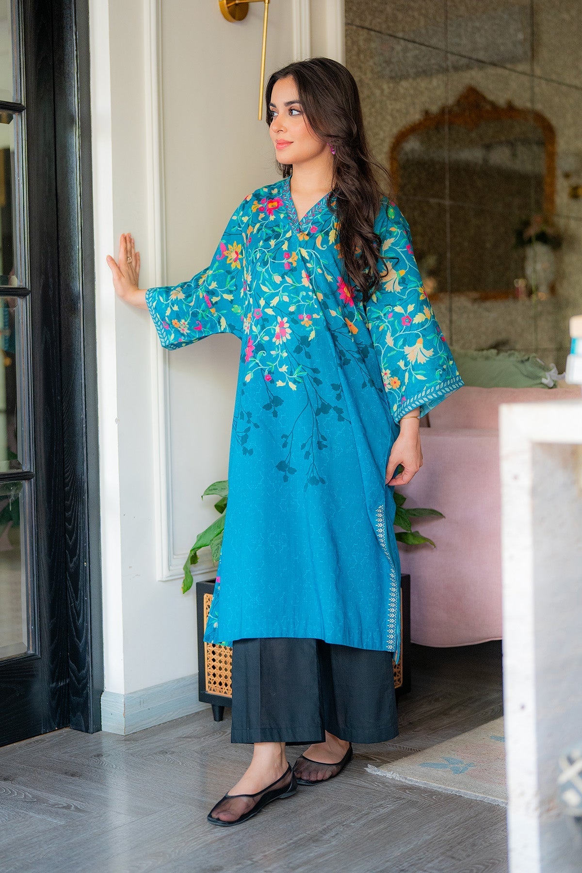 Sahar | Selene Vol 2 | Floral splash - Official Sahar stockist in UK - Sakeena London