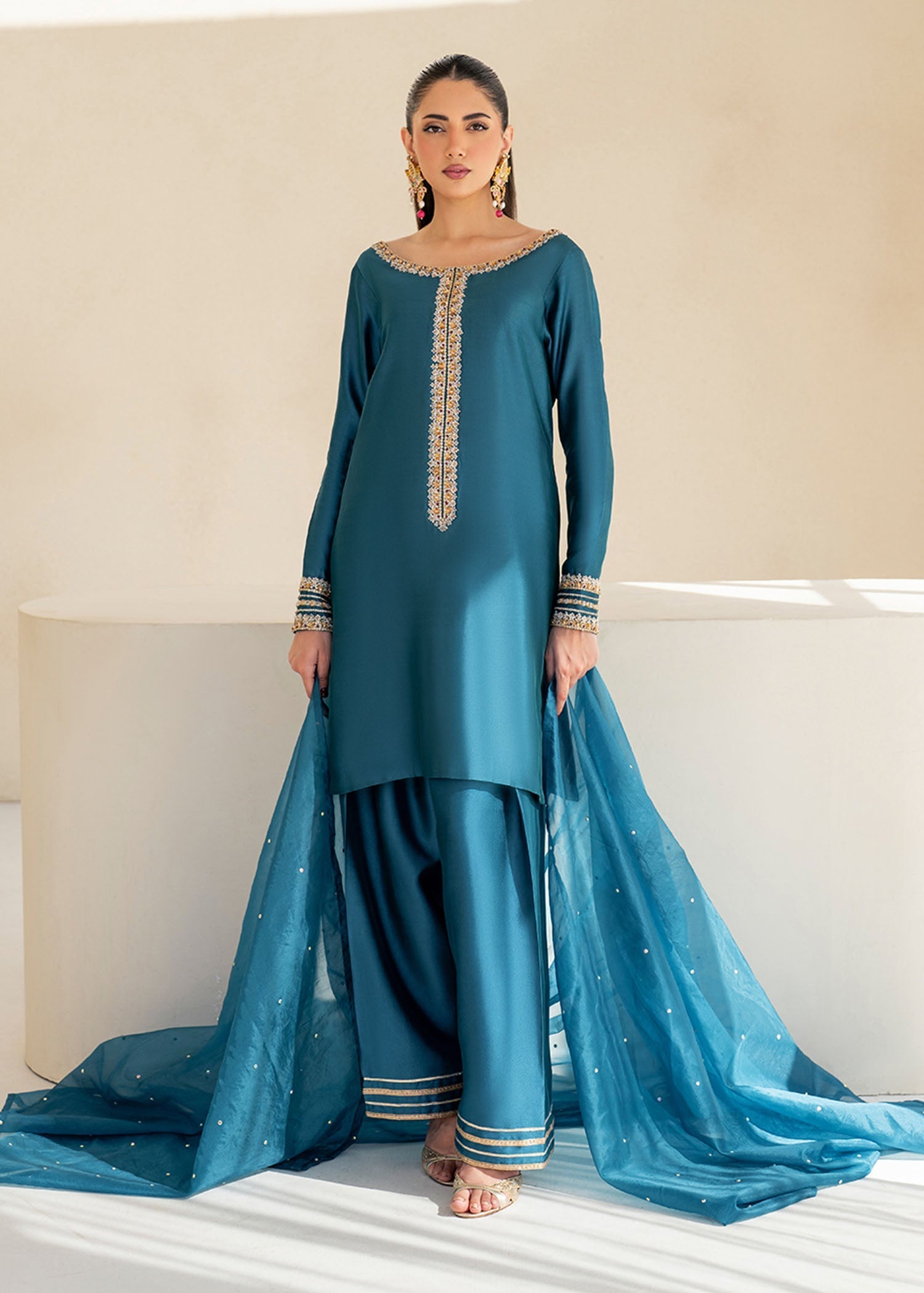 Dastoor | Maahi Luxury Pret 25 | ELISA - Official Dastoor stockist in UK - Sakeena London