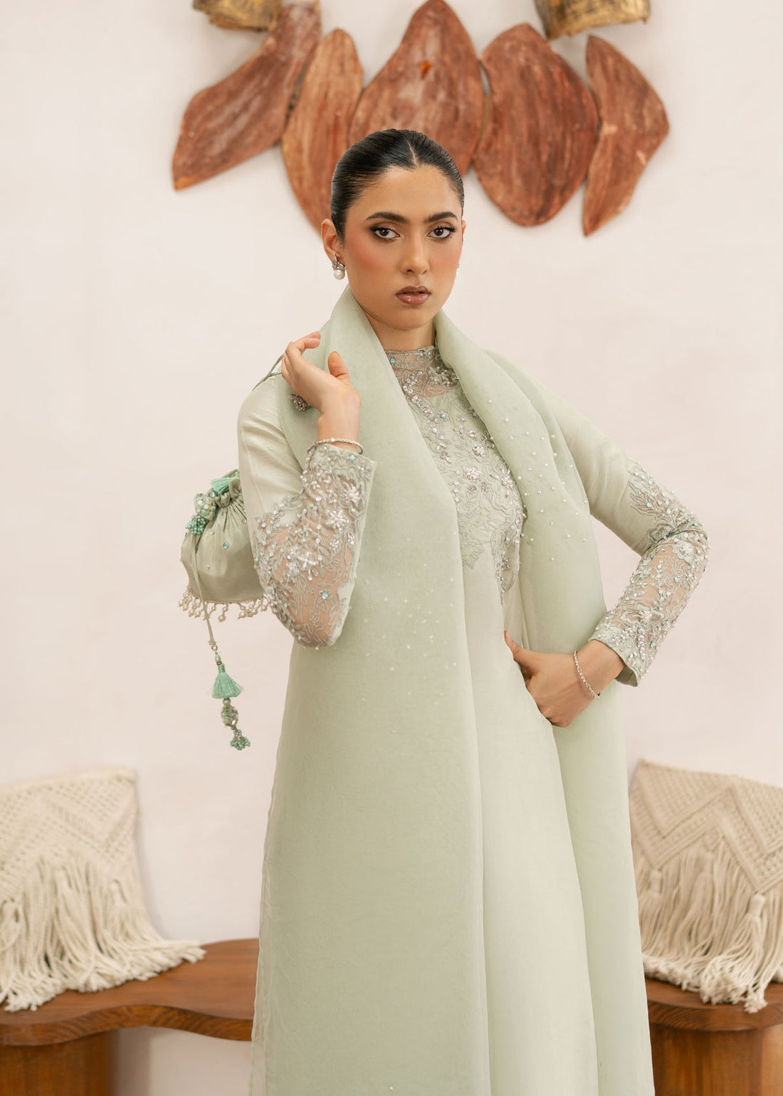 Dastoor | Rania Luxury Pret 25 | Daphne - Official Dastoor stockist in UK - Sakeena London