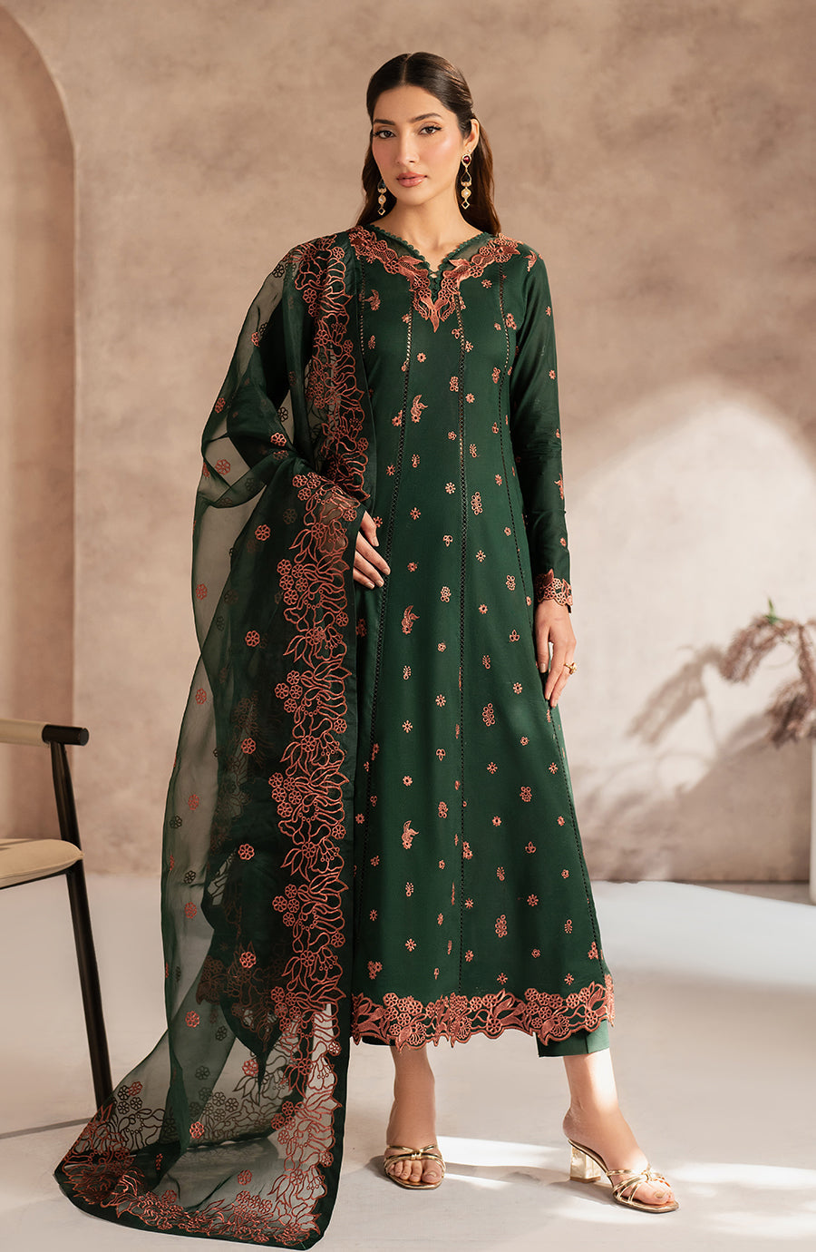 Zarif | Summer Lawn 25 | UNST-LWN-04 SIRAAN - Official Zarif stockist in UK - Sakeena London