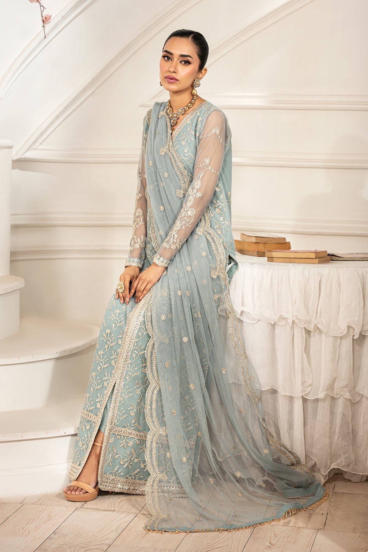 Zarif | Formal Edit 25 | ZFE-01 LYDIA - Official Zarif stockist in UK - Sakeena London