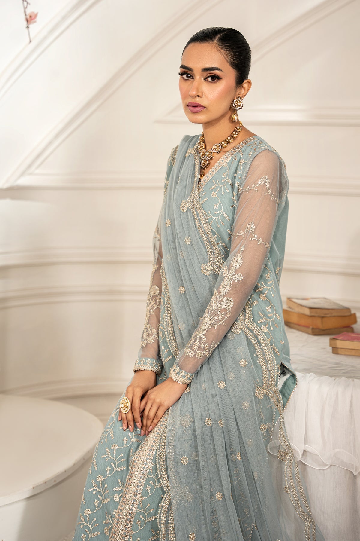 Zarif | Formal Edit 25 | ZFE-01 LYDIA - Official Zarif stockist in UK - Sakeena London