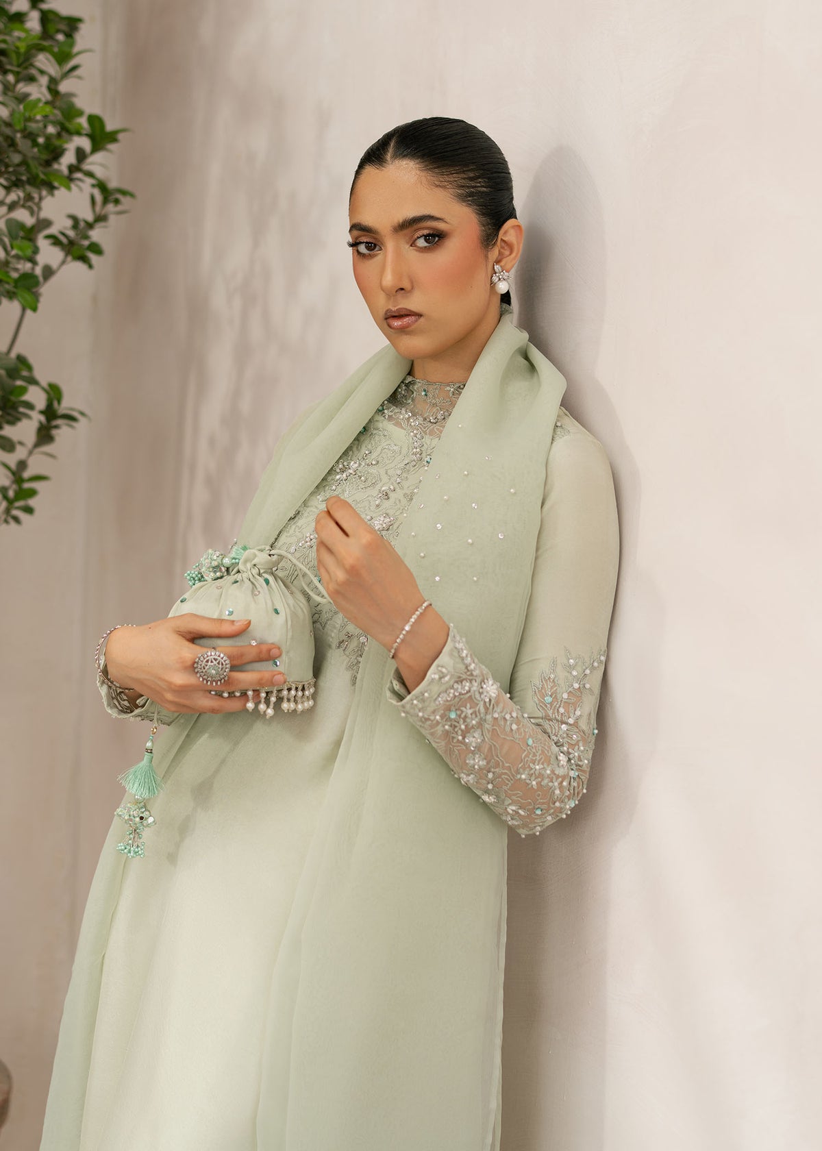 Dastoor | Rania Luxury Pret 25 | Daphne - Official Dastoor stockist in UK - Sakeena London