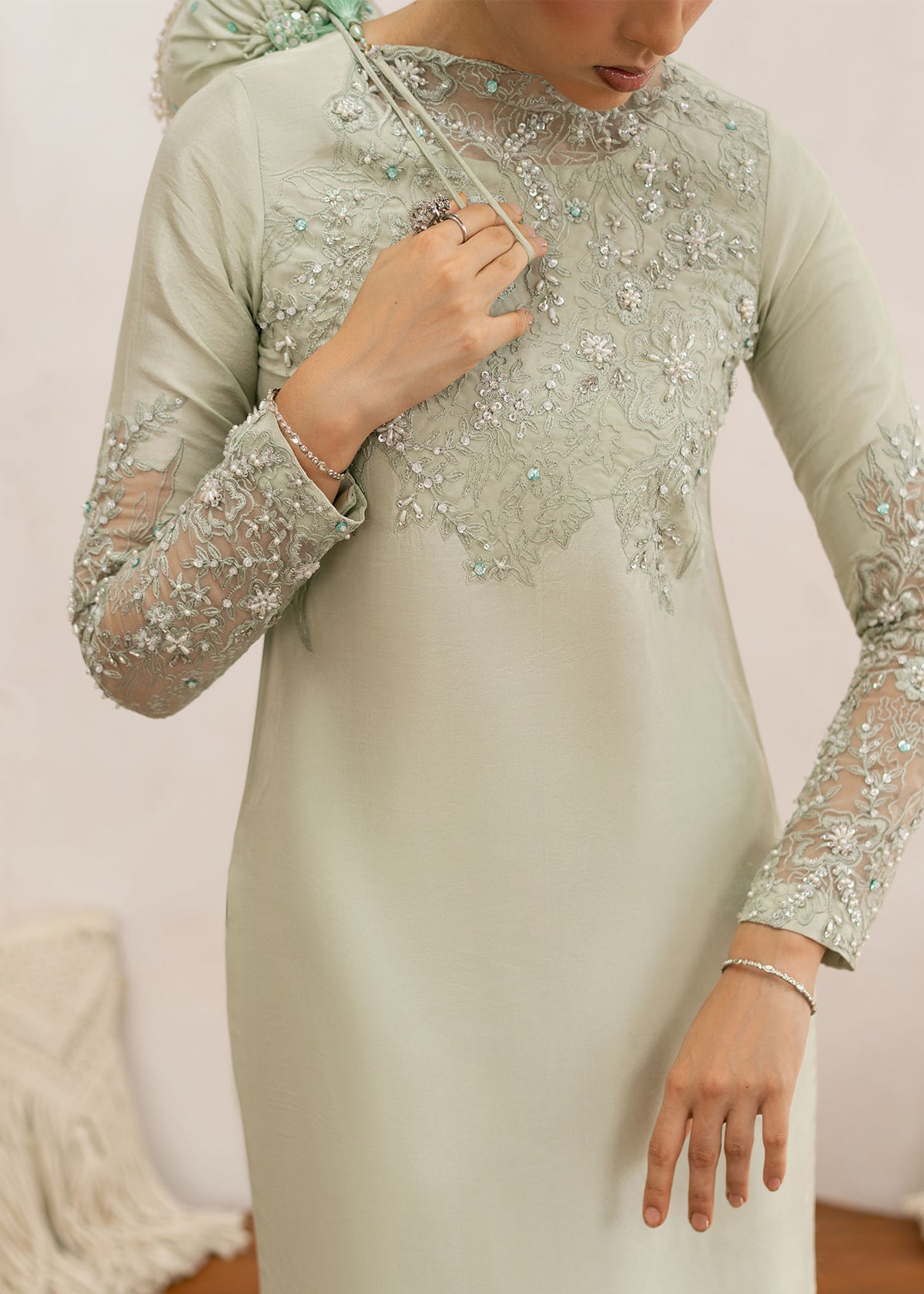 Dastoor | Rania Luxury Pret 25 | Daphne - Official Dastoor stockist in UK - Sakeena London