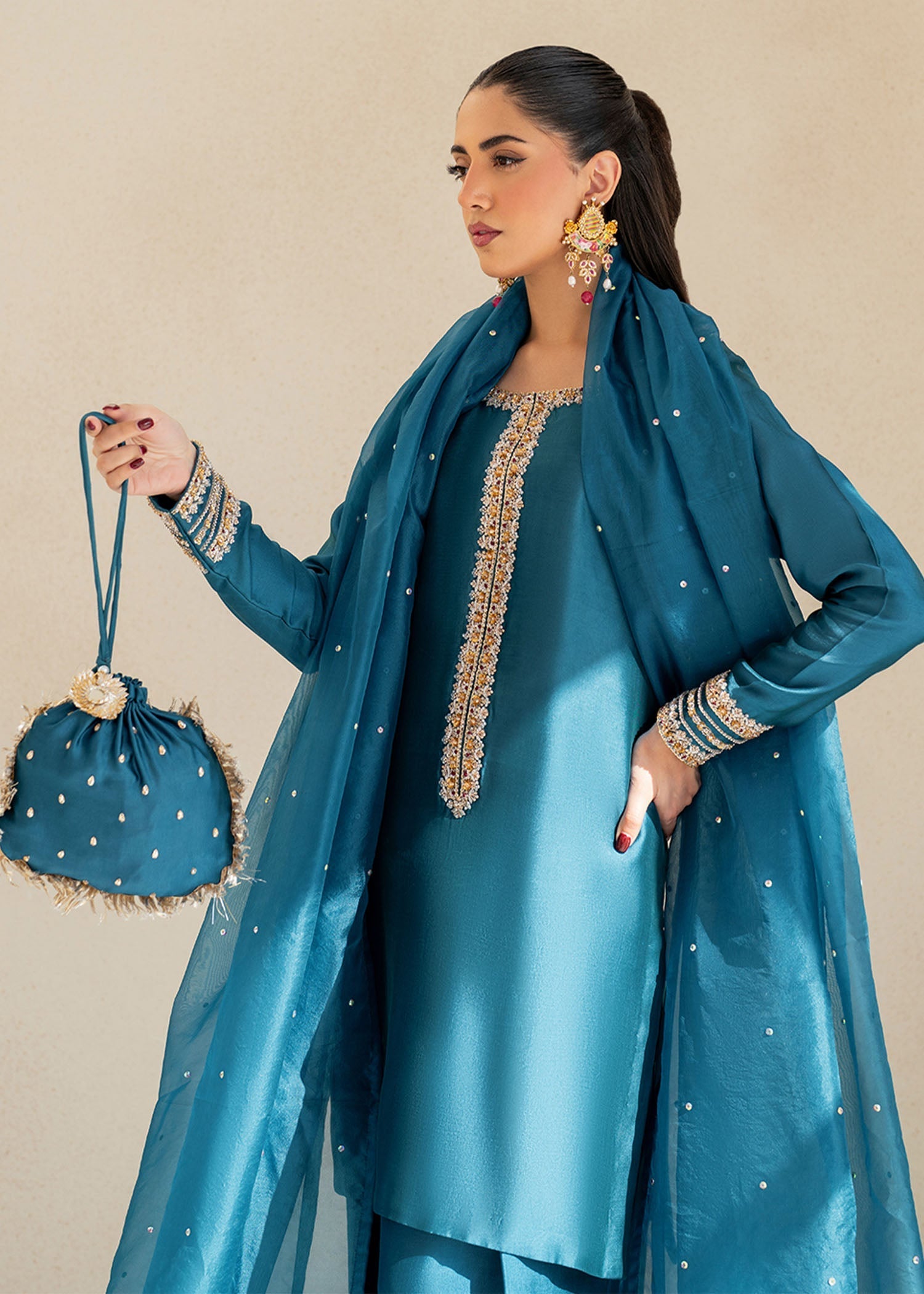 Dastoor | Maahi Luxury Pret 25 | ELISA - Official Dastoor stockist in UK - Sakeena London